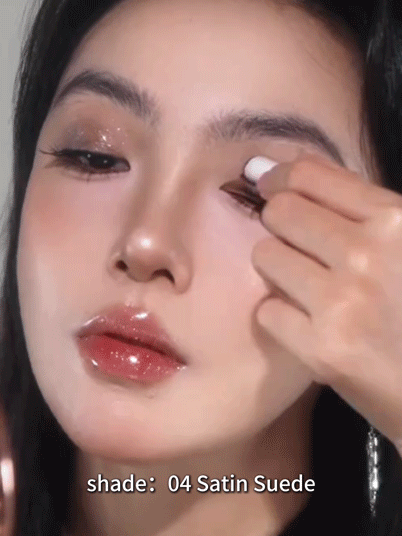 SHEGLAM Crystal Jelly قلم ظل العيون بالجليتر-Satin Suede ماركة تجميل ومكياج للنساء والفتيات - 04 Satin Suede - مشاهدة 2