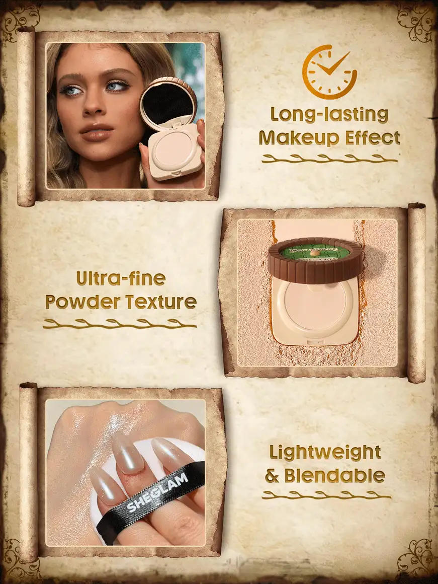 THE LORD OF THE RINGS | SHEGLAM Shire Serenity بودرة تثبيت ماركة تجميل ومكياج للنساء والفتيات - أبيض - مشاهدة 6
