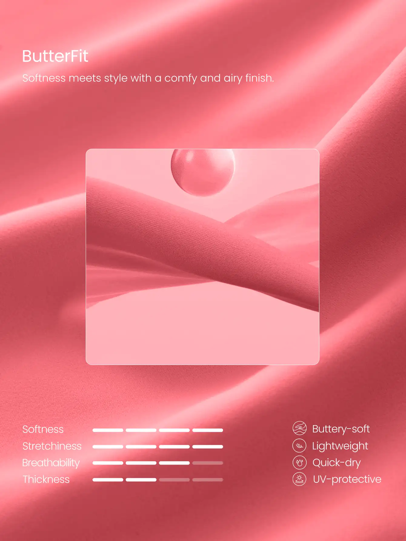 GLOWMODE 3.5 英寸 FeatherFit™-Air Pro Play 吸汗速干对比色方领运动连衣裙,内置短裤,侧袋,防滑握把,低冲击力网球,高尔夫,匹克球,日常穿着,可拆卸护罩 - 珊瑚粉 - 查看 5