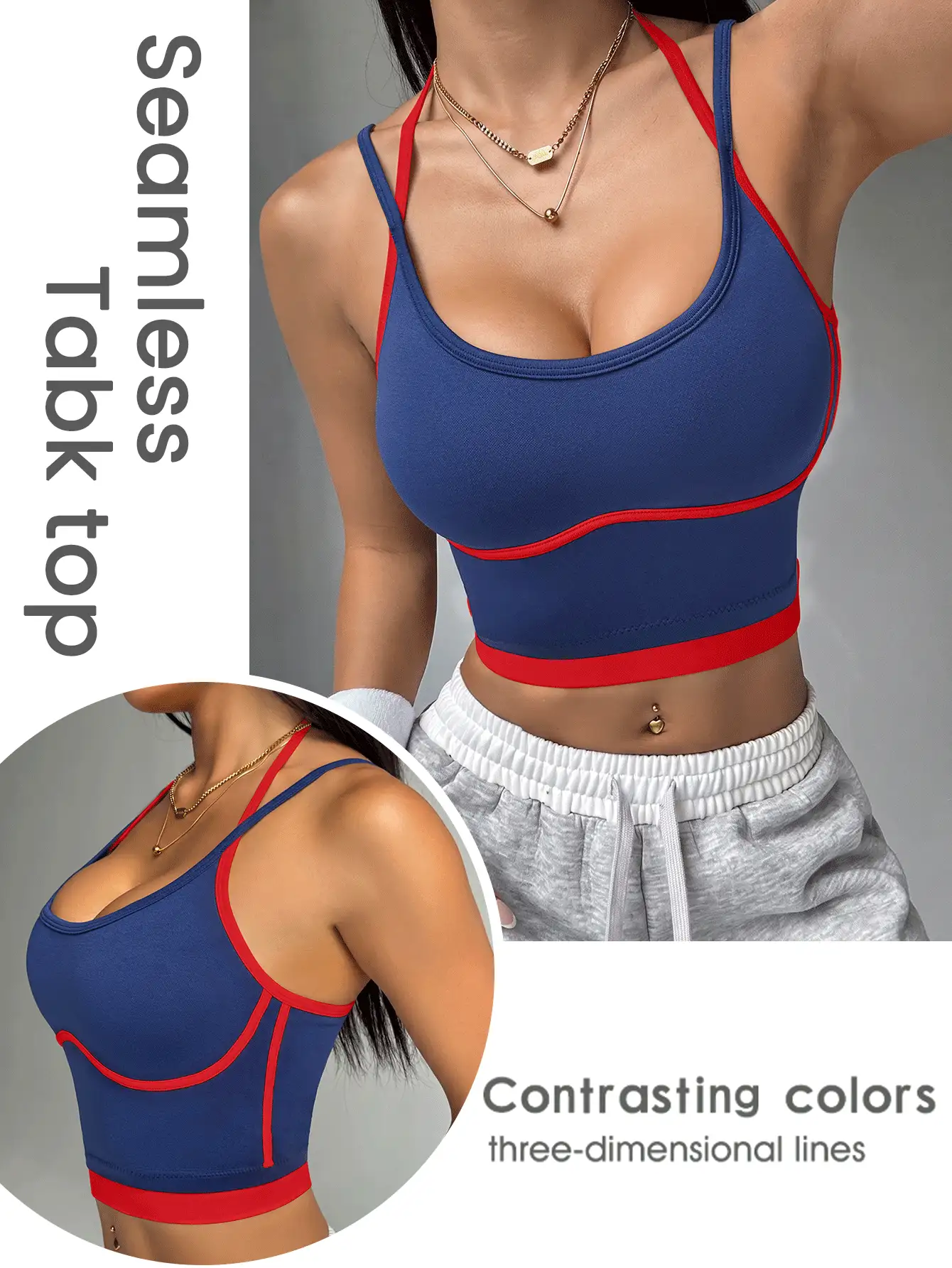 Velisys Velisys Casual Sporty Tank Top, Simple & Fashionable, Daily Wear & Fitness - Multicolor - View 2