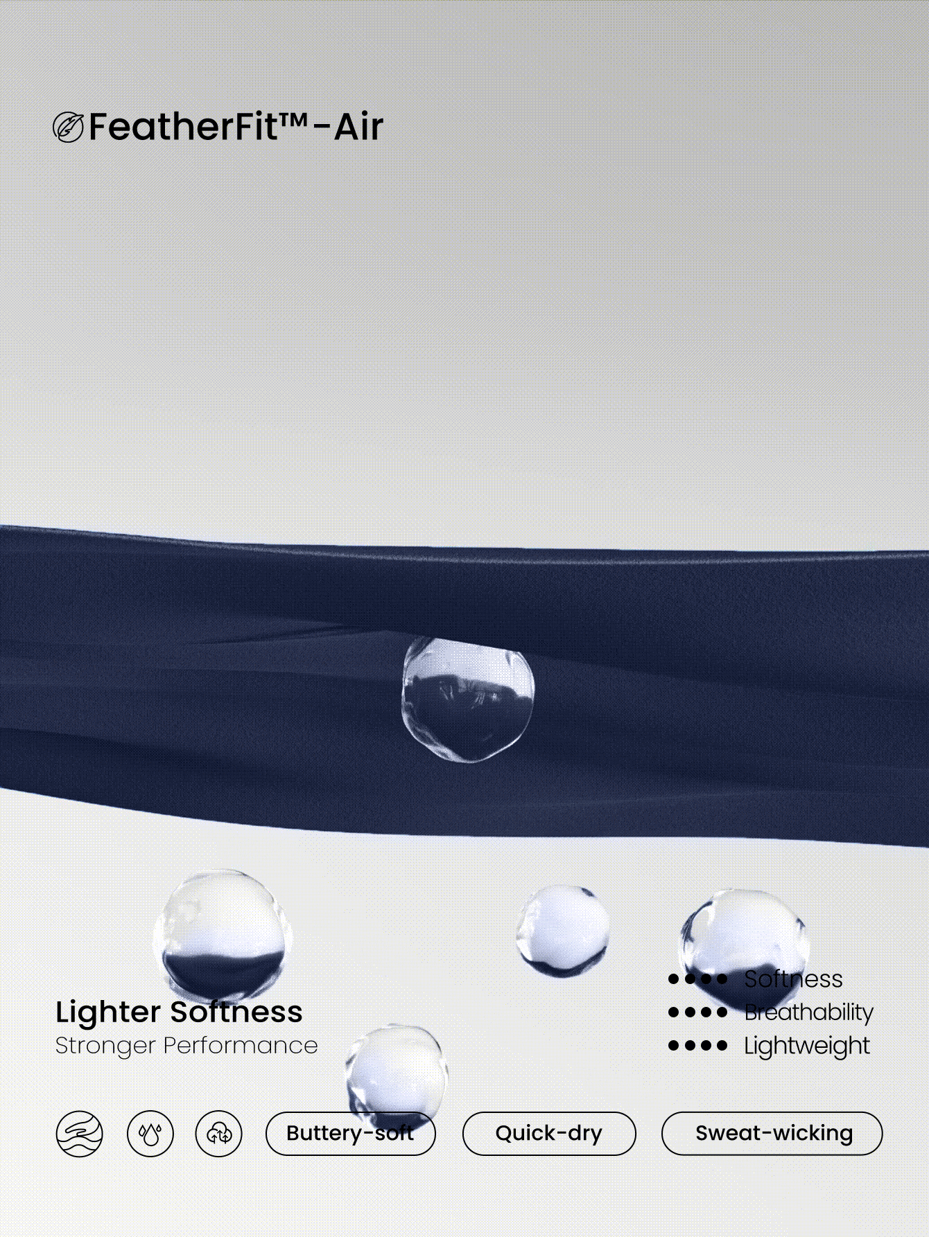 GLOWMODE 6英寸 FeatherFit™-Air Studio To Sunset 深V领交叉后背运动连体衣 低冲击瑜伽普拉提工作室日常休闲装 可拆卸罩杯 - Dark Blue - 查看 6