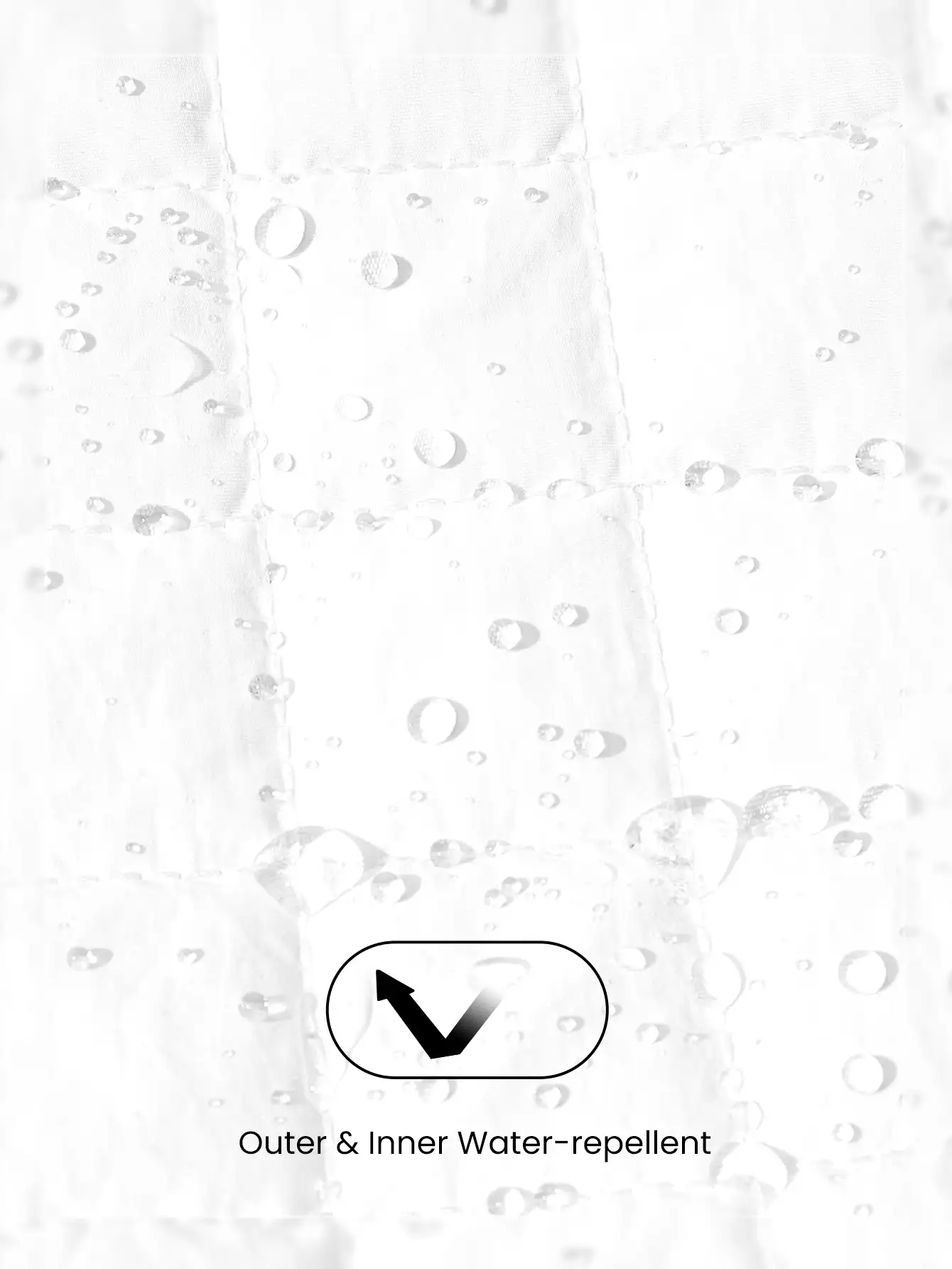 GLOWMODE 7L Water-Resistant Make It Quilted Dual Handle Tote Bag With Multi Pockets Daily Casual - White - View 4