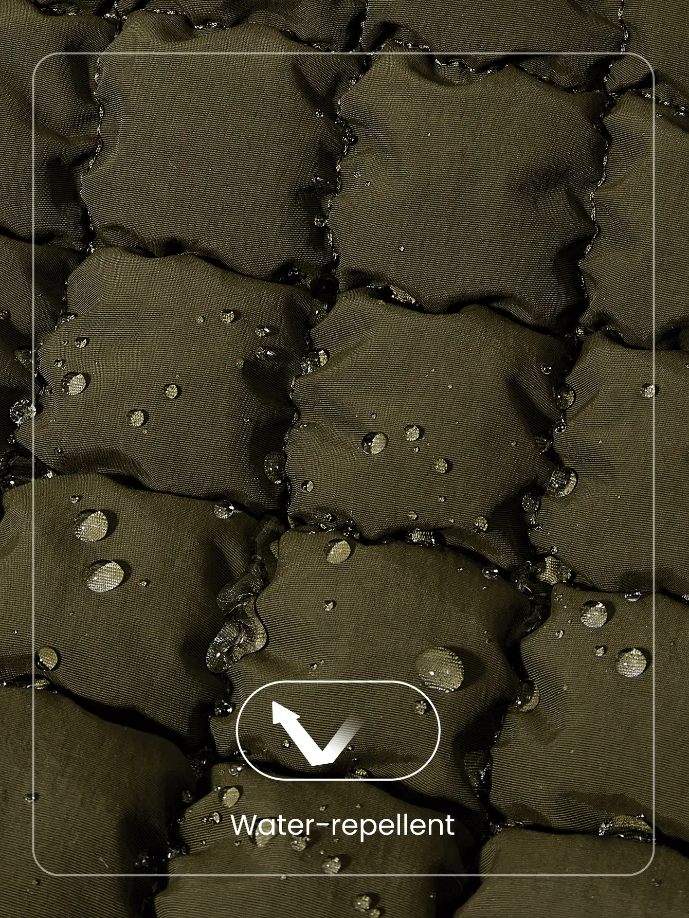 GLOWMODE Quilted Water-Resistant Carryall Shoulder Bag - Green - View 6