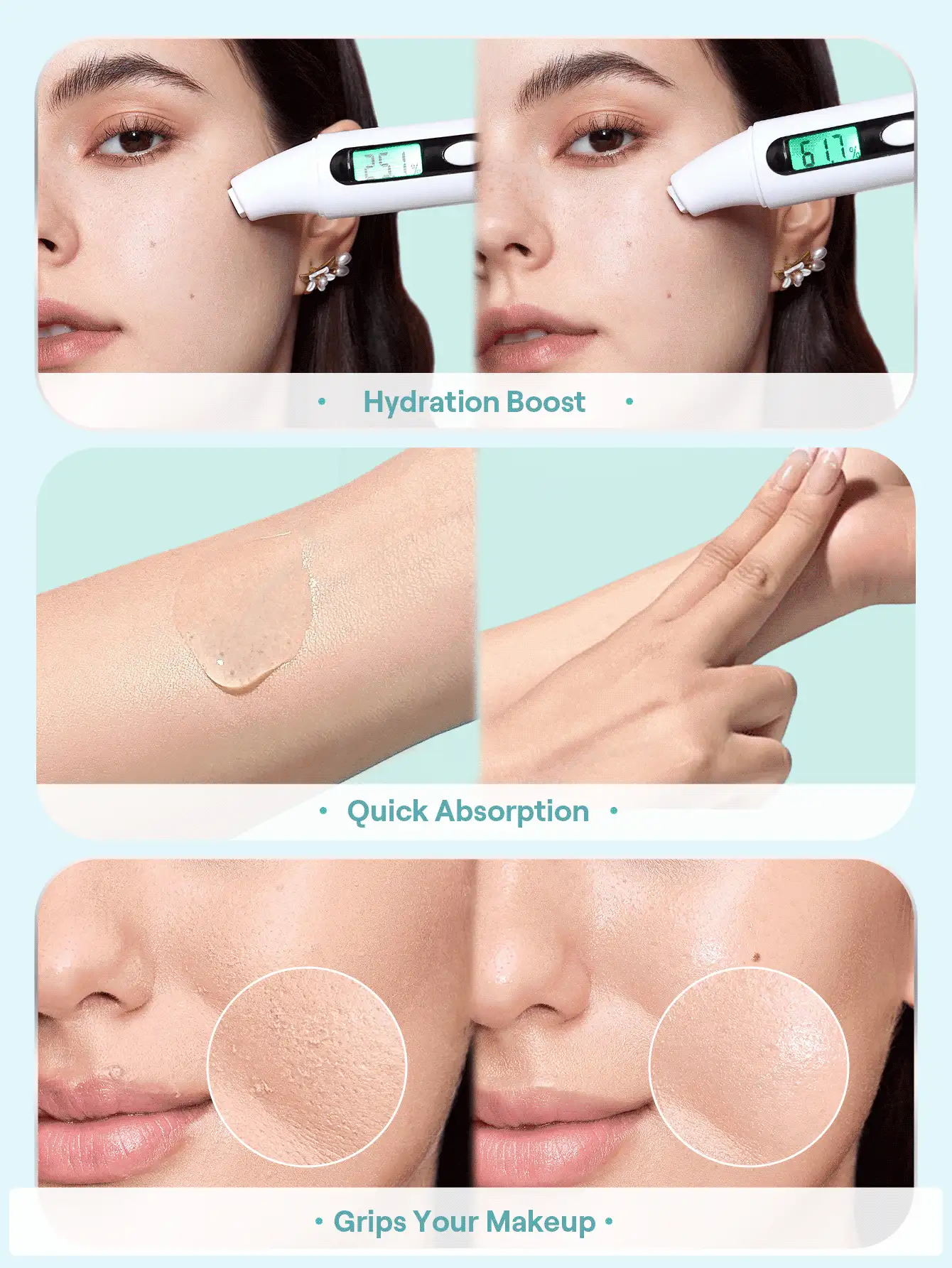 SHEGLAM HydroSlime Prebase Graduación Cumpleaños Vacaciones Verano Otoño Y2k Elegante Moda Mujeres Niñas Maquillaje Cosmético Belleza Fiesta Playa Viaje Camping Aire libre Escuela Campus Excursión Festivales Decoración Regalo Presente Rosa Chica Cosplay Mejor Color Encanto Vibra