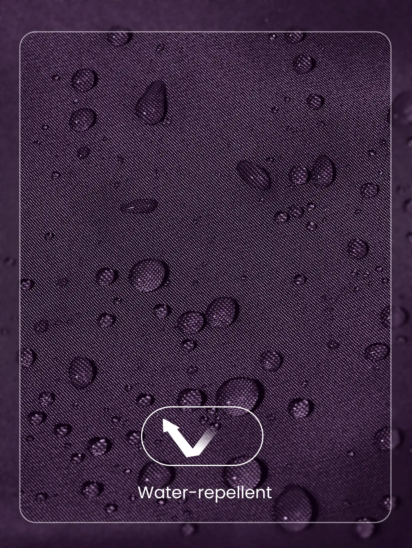 GLOWMODE 2L Travel Mate All Small Things Essentials Dual-Pocket Organizer Travel Pouch - Bold Plum - View 5