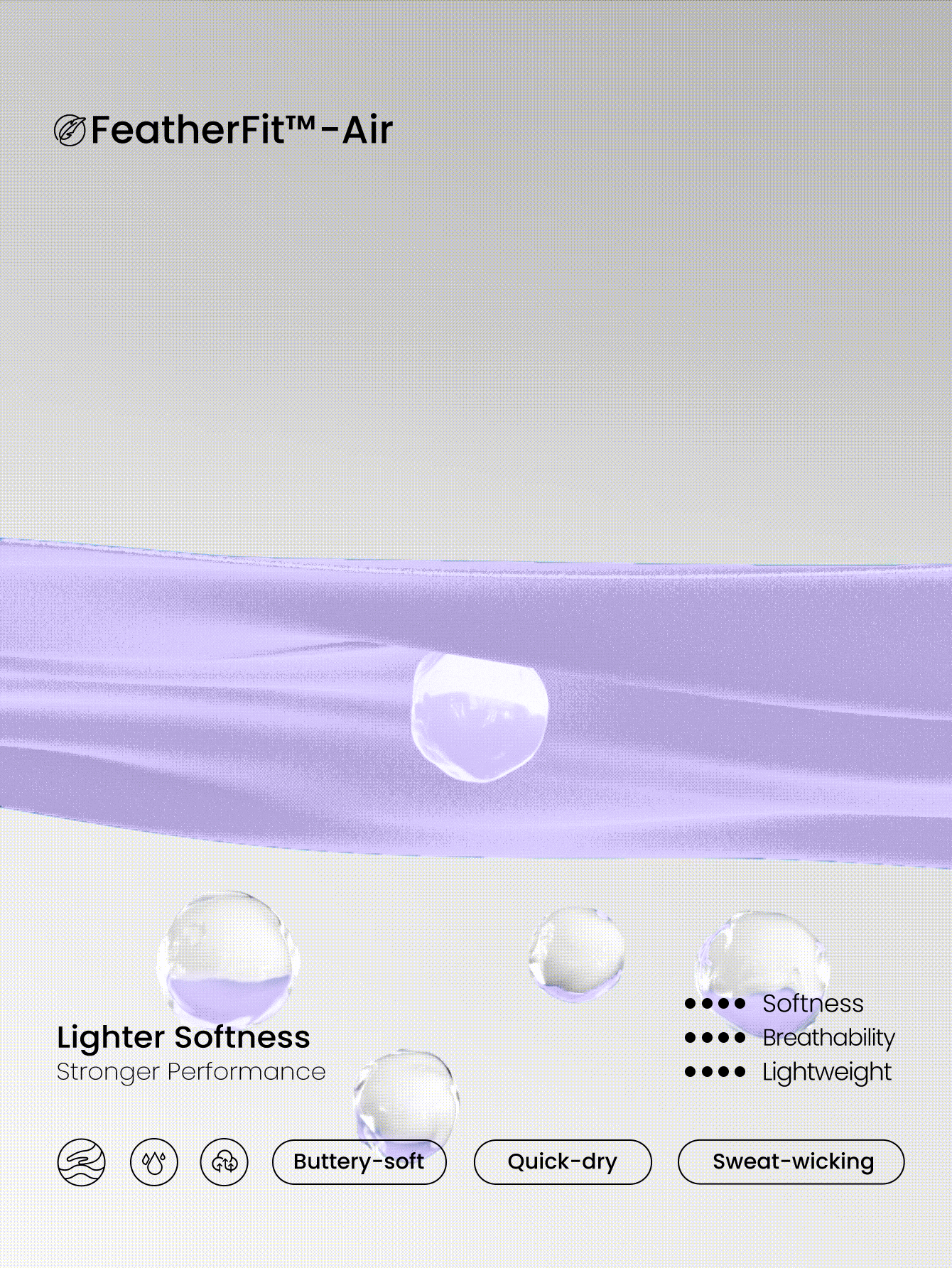 GLOWMODE FeatherFit™-Air Peekaboo Everyday Built-In Shorts Pocket Anti-Slip Dress Light Support Low Impact Yoga Studio Spring Dress Summer Quick Dry Moisture Wicking