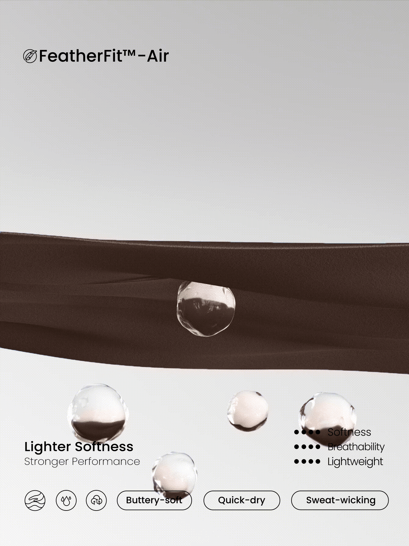 FeatherFit™-Air Own Your Shine Lưới nối Dây đeo có thể điều chỉnh Cúp có thể tháo rời Quần short tích hợp Túi bên hông Tay cầm chống trượt Váy thể thao Yoga tác động thấp Pilates Studio Quần áo thể thao hàng ngày - Màu nâu Sô-cô-la - Xem 5