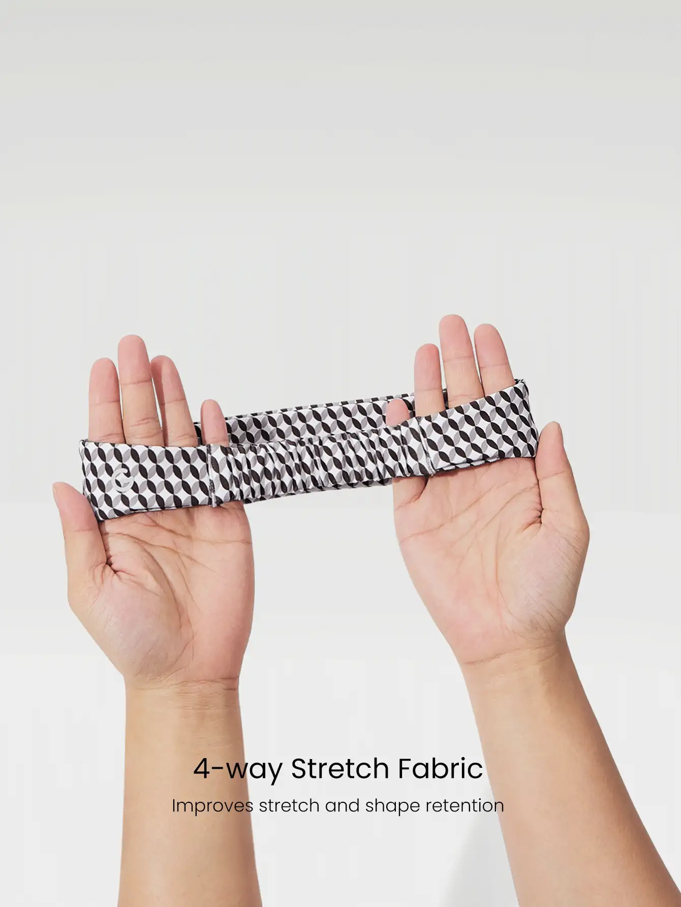 GLOWMODE Băng đô tập luyện thấm mồ hôi FeatherFit™-Air Work It Gym - màu nâu - Xem 4