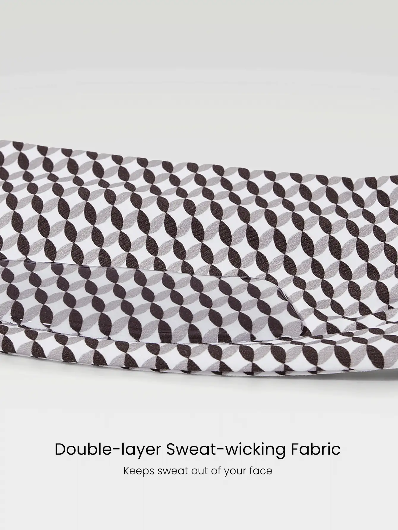 GLOWMODE Băng đô tập luyện thấm mồ hôi FeatherFit™-Air Work It Gym - màu nâu - Xem 3