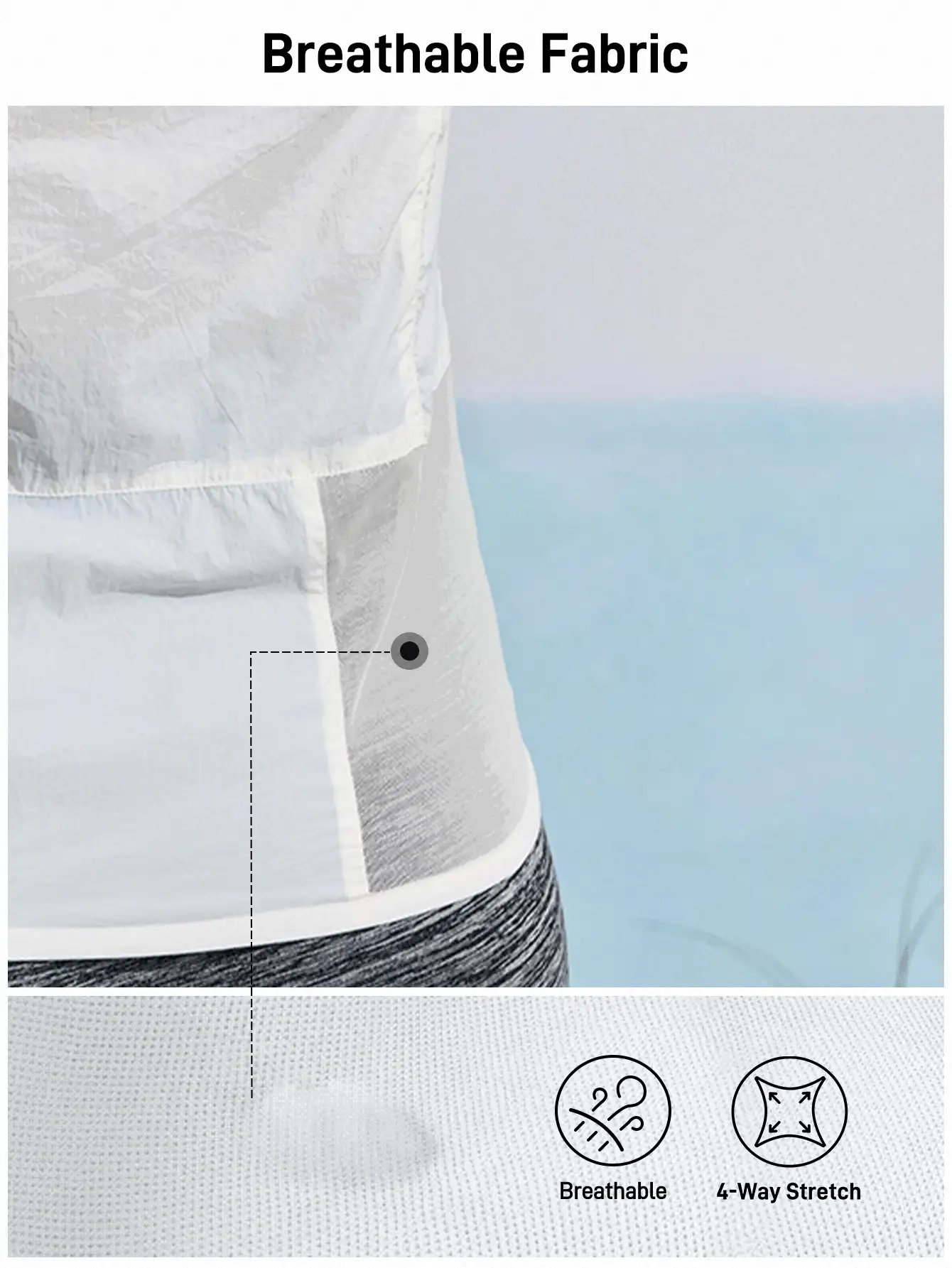 In My Nature Veste de gilet extérieur à col montant zippé de couleur unie pour femme