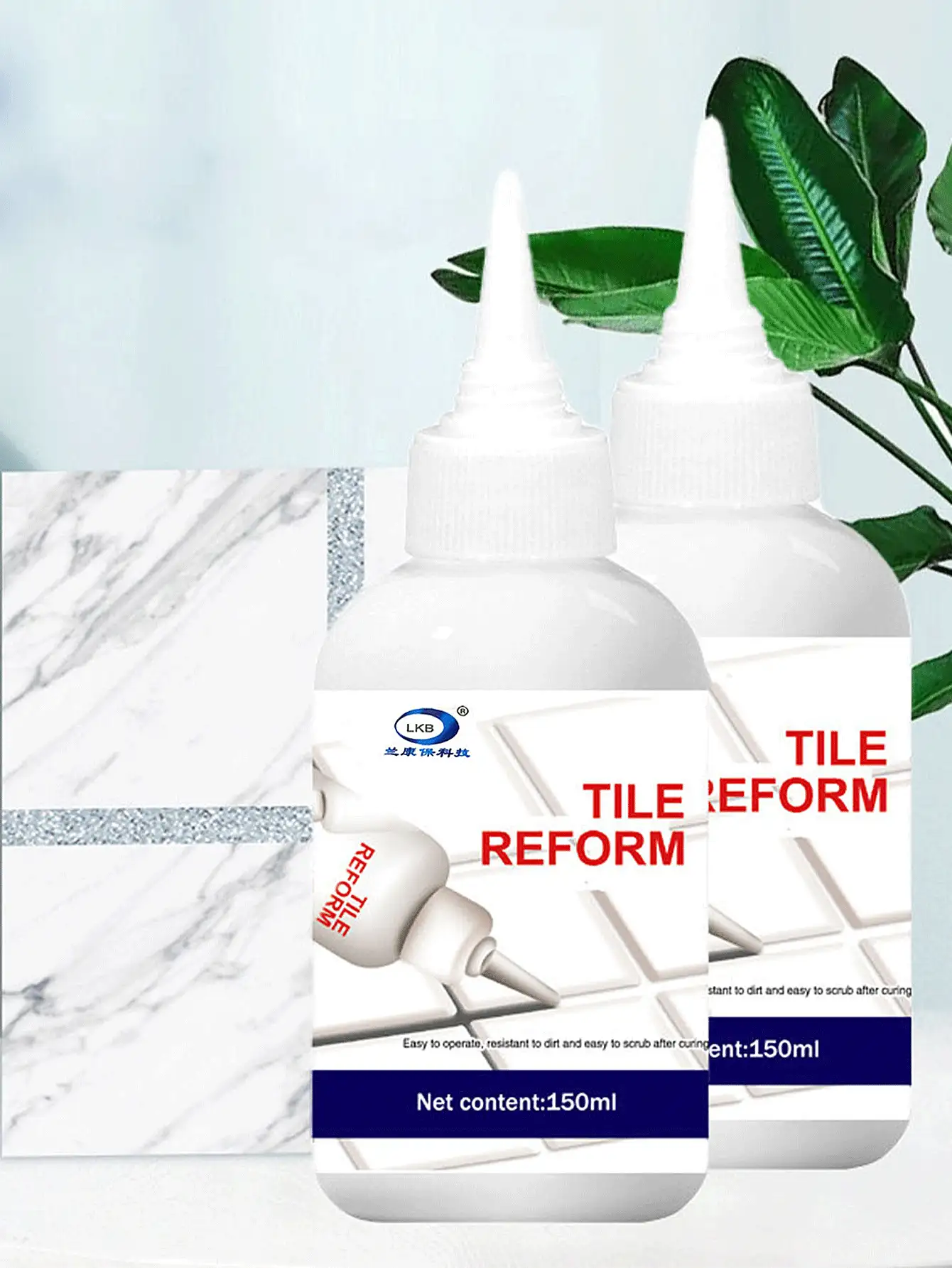 1pc Household DIY Tile Grout, Waterproof And Anti-Mould Filling Sealer For Tiles, Wall & Floor Tile Joint Repair Filling Agent