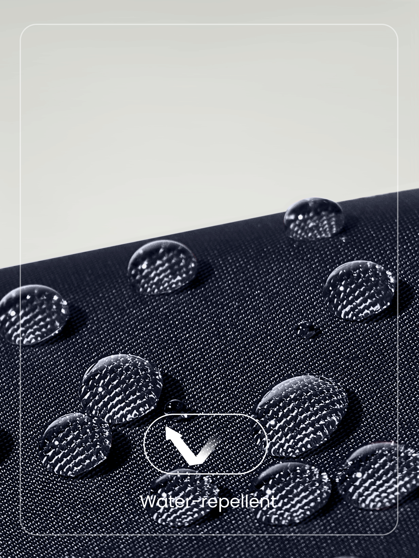 GLOWMODE 1升拉链式多功能腰包 防水斜挎腰包 可调节肩带 - Iron Gray - 查看 5