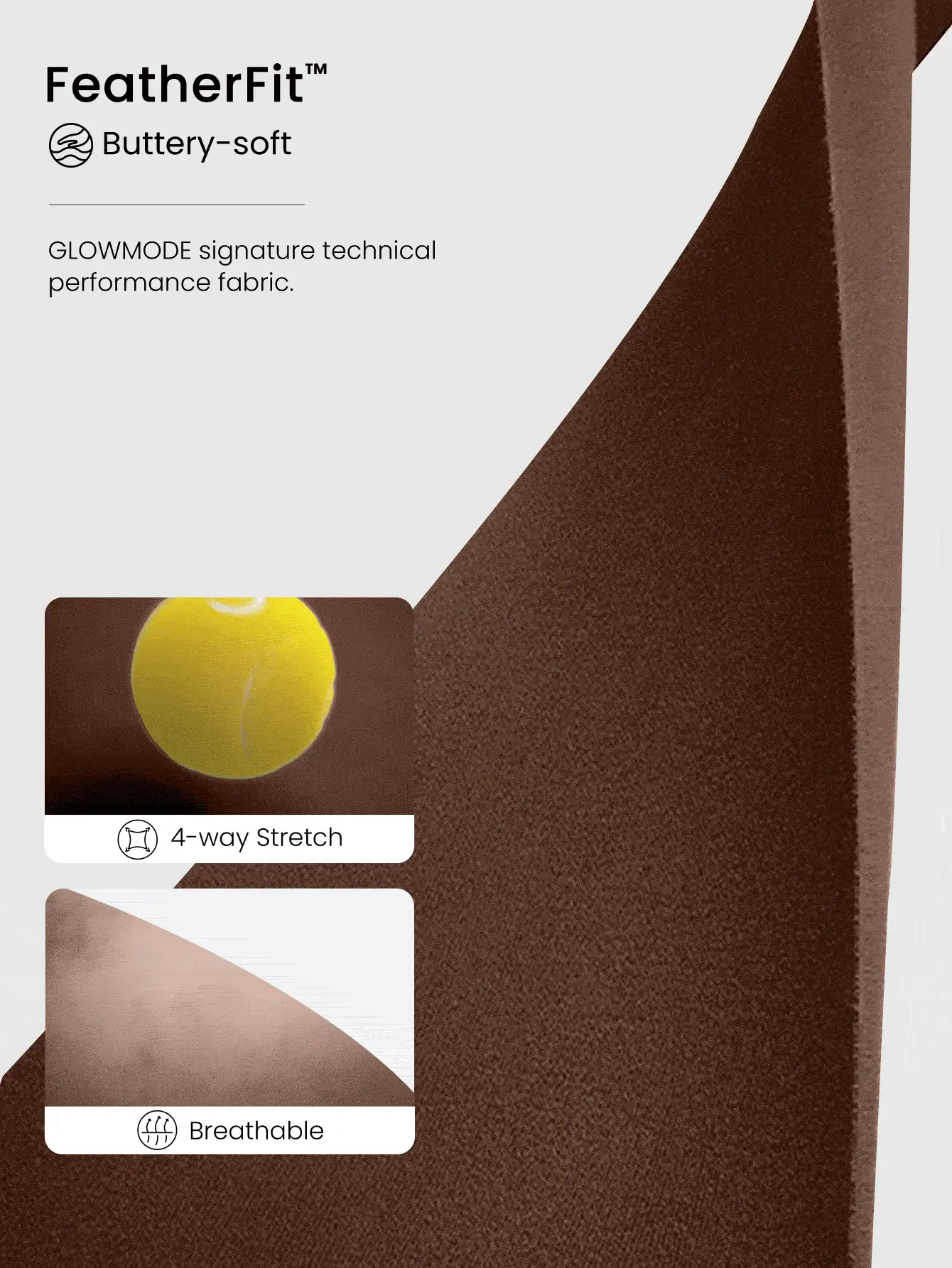 GLOWMODE 26 英寸 FeatherFit™ 高期望超高腰口袋紧身裤