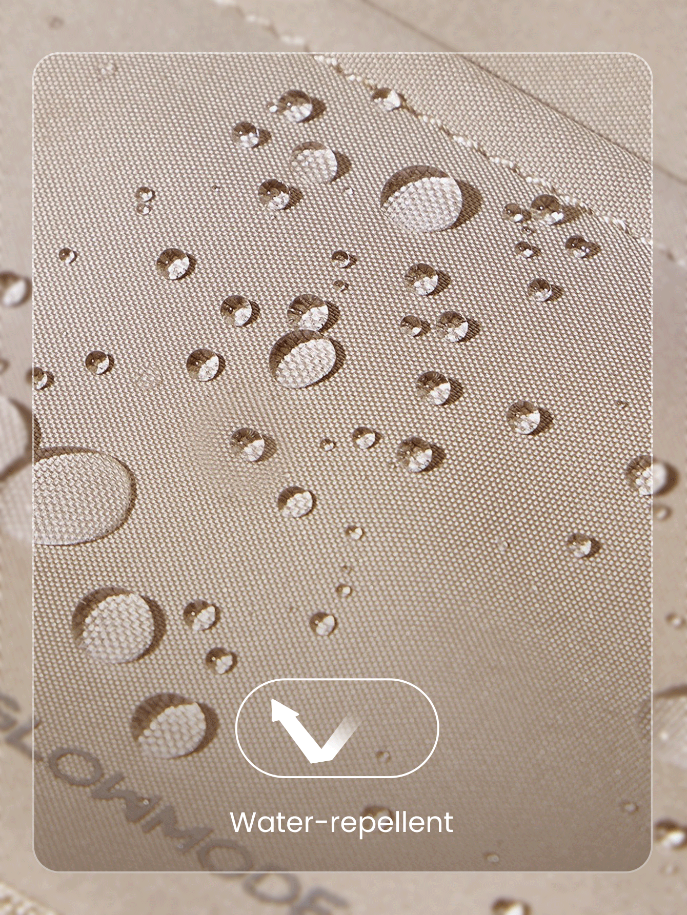 GLOWMODE X 哈利波特防水 3 个卡槽拉链口袋小袋卡夹钱包徽标健身旅行日常休闲 - 卡其色 - 查看 5