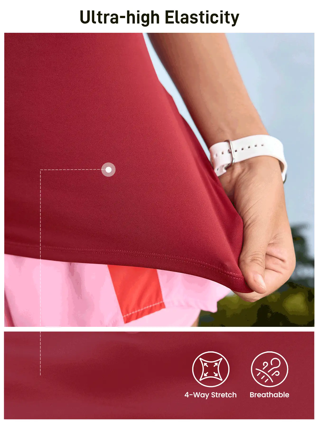 In My Nature 女式撞色交叉后背户外运动背心