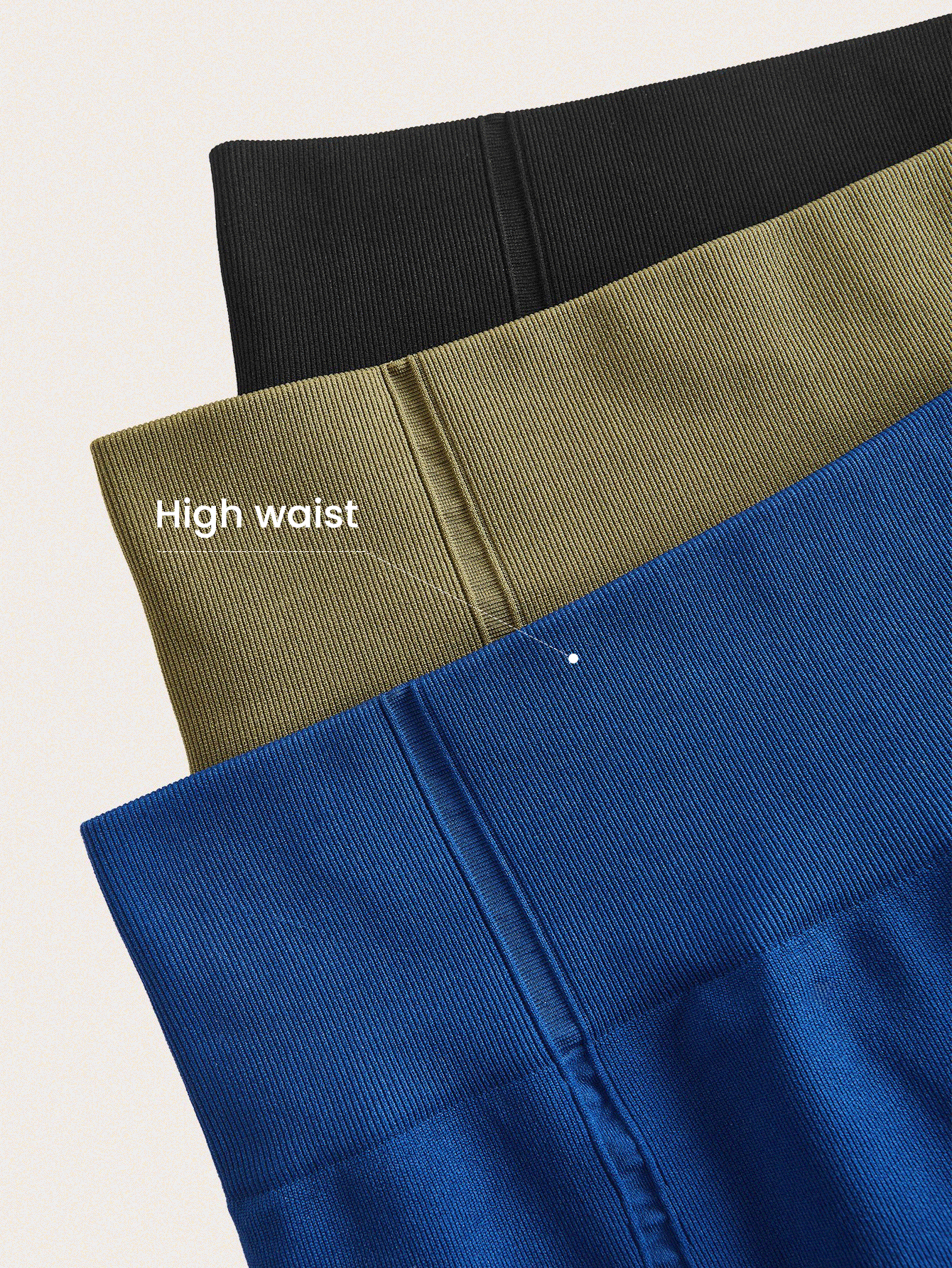 SHEIN Velisys 3pcs Plus Size Seamless High Waist Sports Leggings Yoga Women Pants - Multicolor - View 3