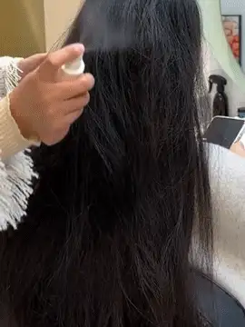 Slow Sunday Anti-Frizz Hair Spray, Anti-Frizz, Nourishing, Keep Hair Soft And Shiny Booster, Suitable For All Hair Types, Ideal For Holiday, Party, Travel, Outdoor Activity, Y2k Fashion, And Cosplay, For Valentine'S Day, Valentines Gift, Suitable For Spring Personal Care - Clear - View 2