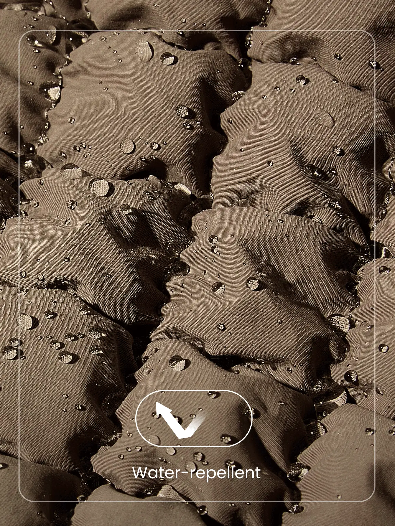 GLOWMODE 绗缝防水手提单肩包 - 軍綠色 - 查看 4