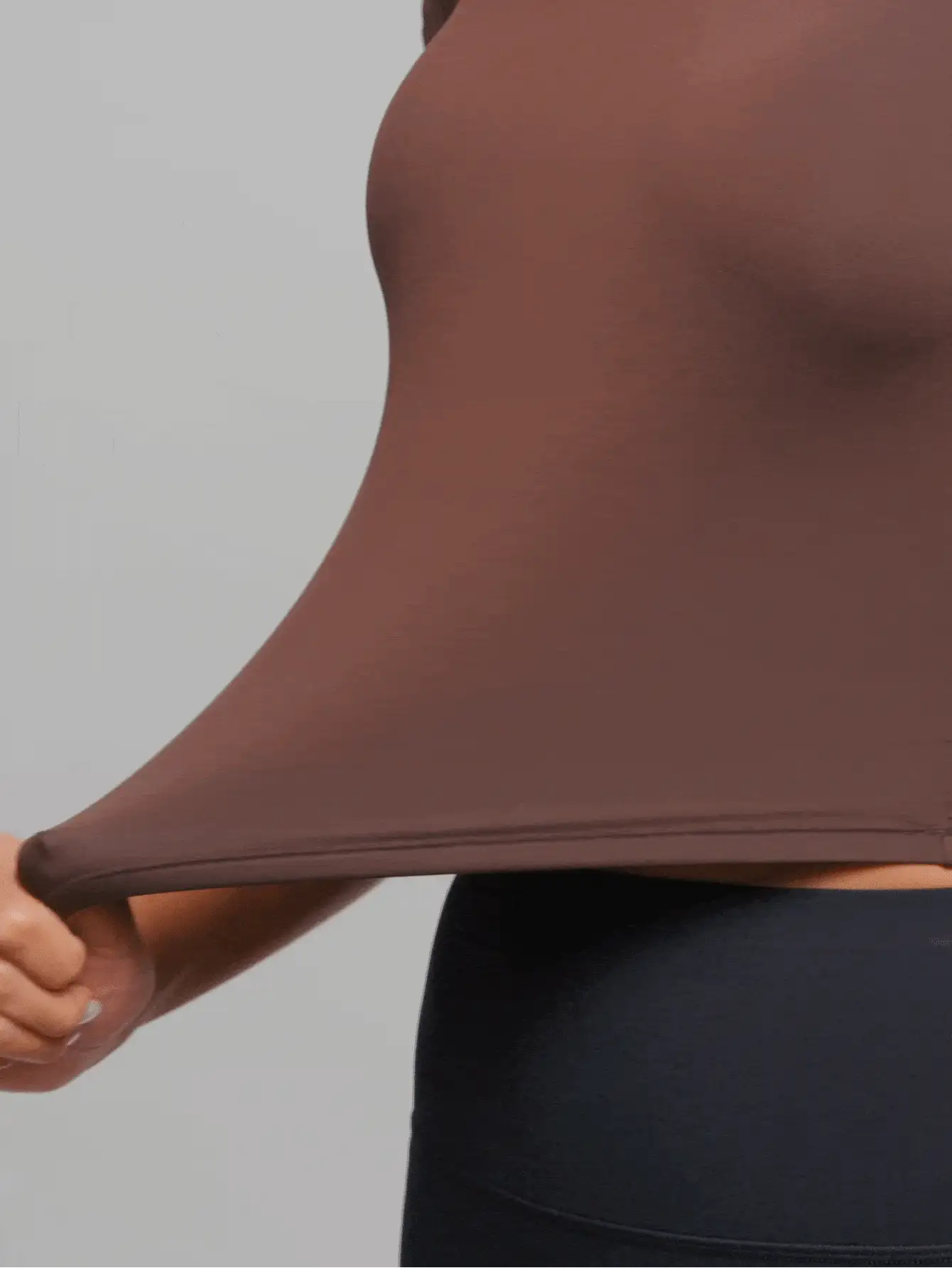 GLOWMODE Áo thun cổ tròn tay ngắn ôm vừa vặn mềm mại Glow Era năng động, co giãn, tập yoga, pilates, phòng tập thể dục, mặc thường ngày - Fiery Red - Xem 3