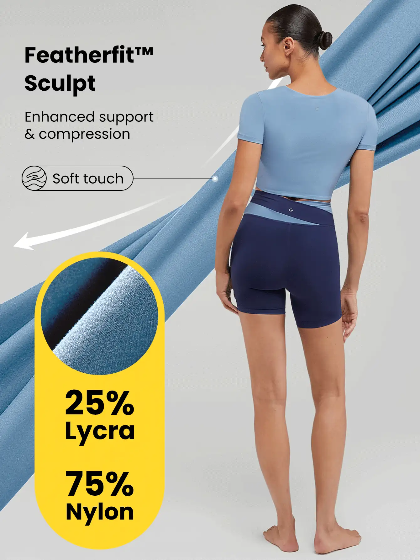 GLOWMODE NỮ Thể thao & - Màu xanh bụi bặm - Xem 6