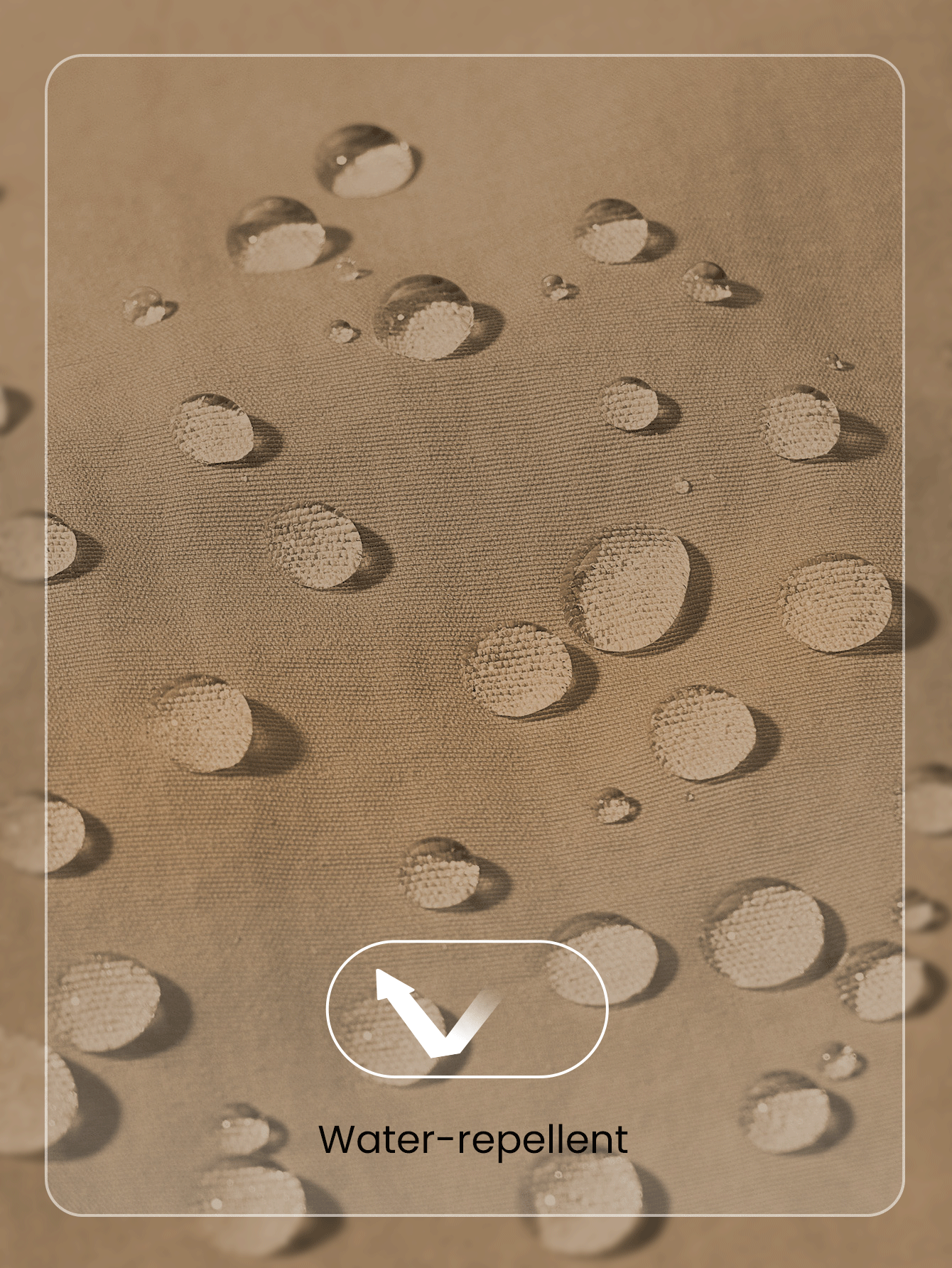 GLOWMODE 1.5升 轻松通勤防水肩带包 带可夹纳米袋 日常休闲 - 棕色 - 查看 7