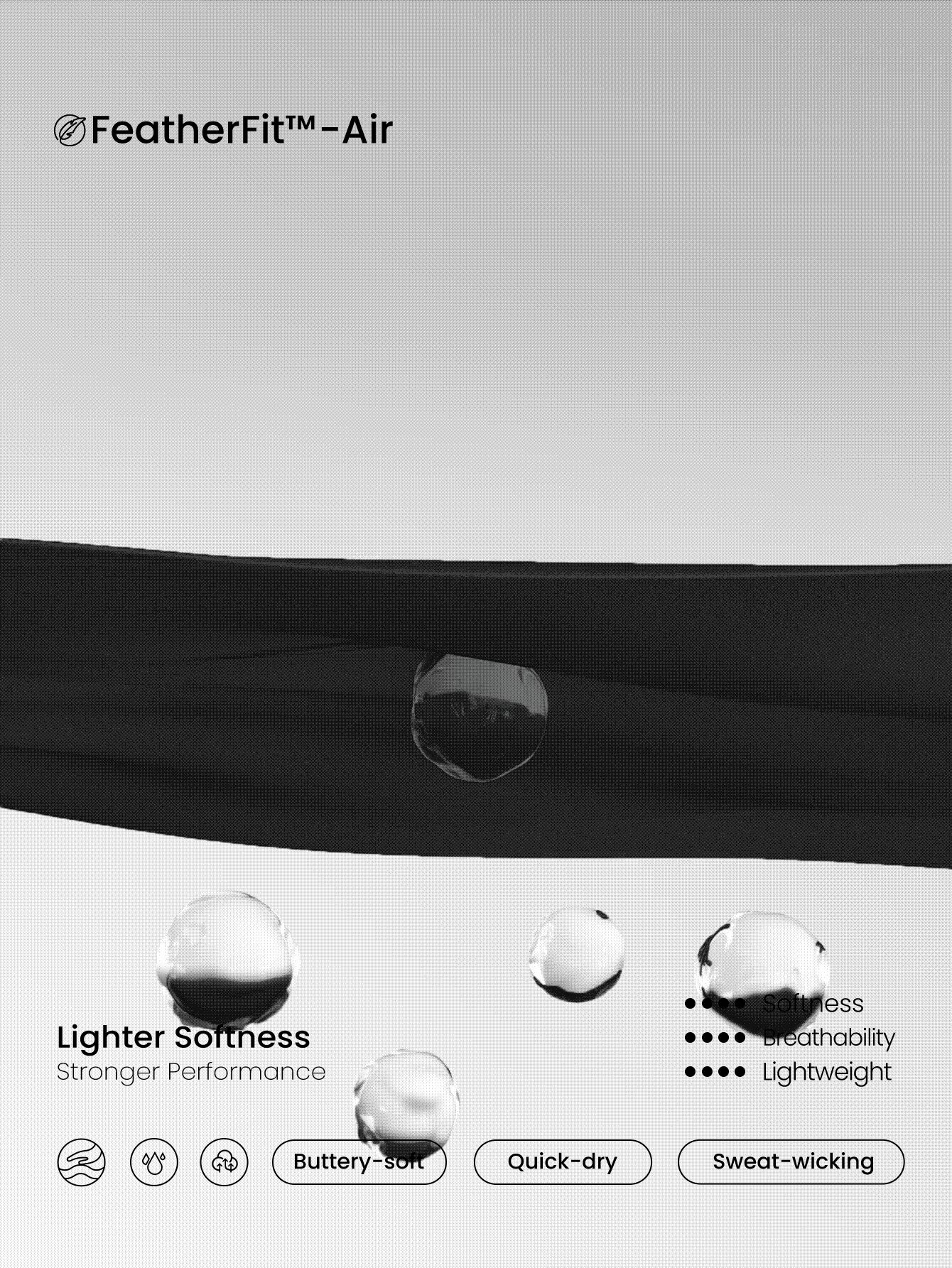 GLOWMODE 26" FeatherFit™ Strap It Good Tummy Control Crisscross Strap Open Back Movement Romper Bodysuit Light Support Low Impact - Black - View 7