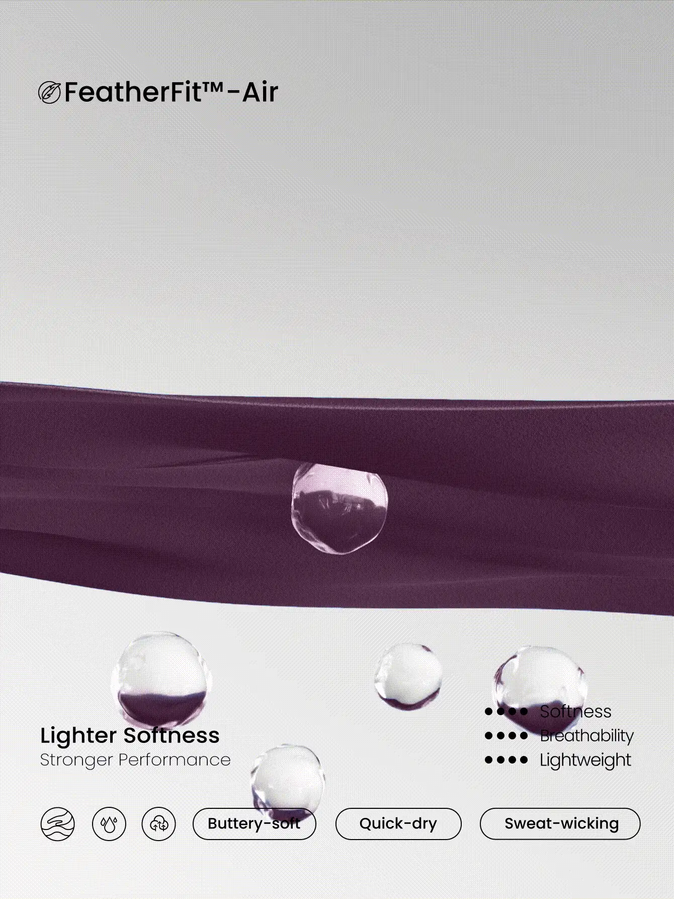 GLOWMODE 26英寸 FeatherFit™ Strap It 良好收腹效果 交叉绑带 露背运动连体衣 轻度支撑 低冲击 - 櫻桃可樂 - 查看 7