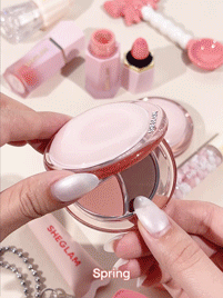 SHEGLAM Daydreamer Mini Palette-Teddy Meringue Brand Beauty Makeup Face Paint Cosmetic For Women Girls Perfect For Winter Spring Ideal For Y2K Fancy Fashion Suitable For Birthday Valentine'S Day Gift Rave Party Ready Best Color - Teddy Meringue - View 3