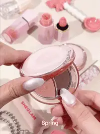 SHEGLAM Daydreamer Mini Palette-Teddy Meringue Brand Beauty Makeup Face Paint Cosmetic For Women Girls Perfect For Winter Ideal For Y2K Fancy Fashion Suitable For Birthday Gift Party Ready Best Color - Teddy Meringue - View 3