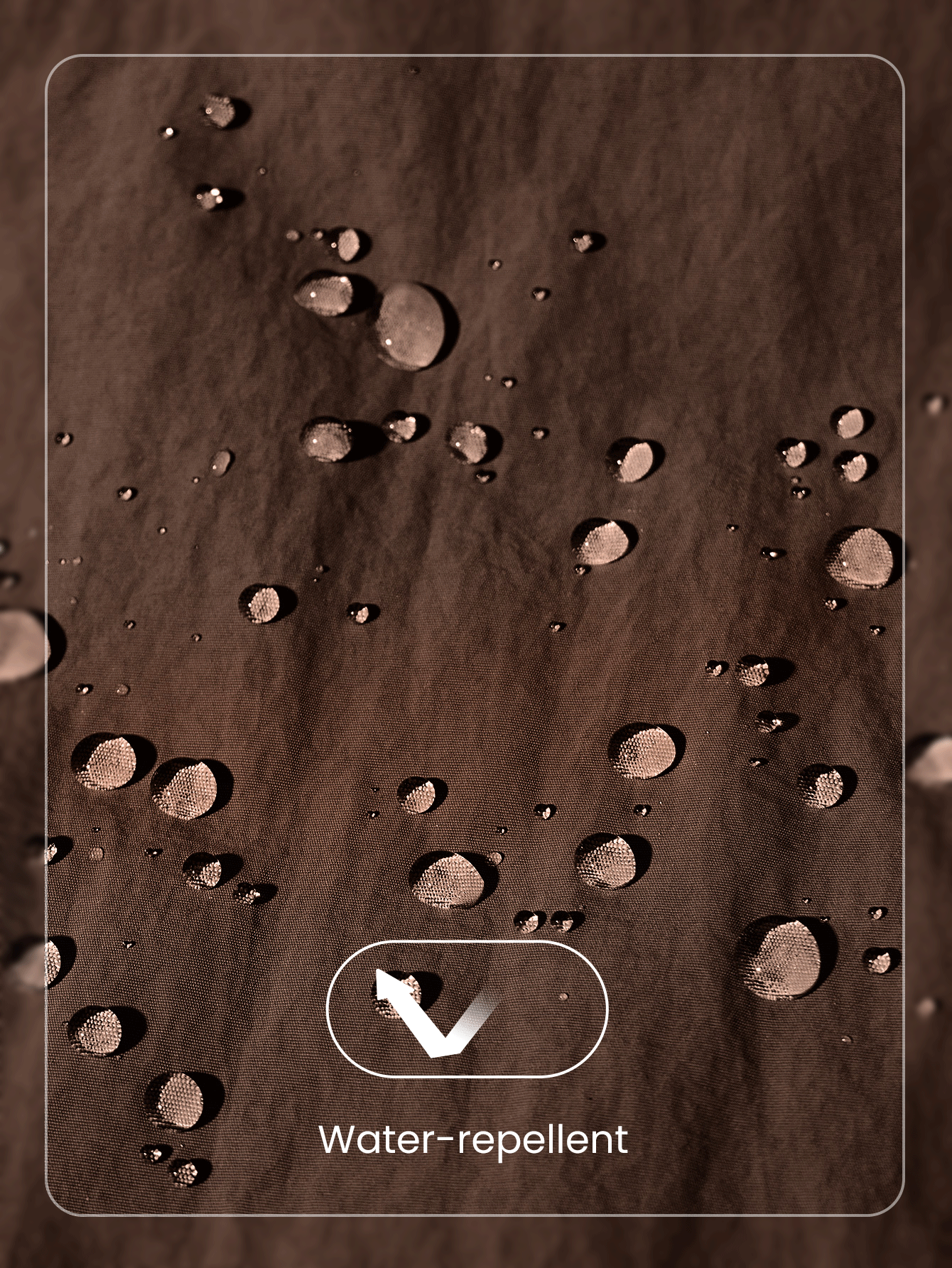 GLOWMODE 1.5升 轻松通勤防水肩带包 带可夹纳米袋 日常休闲 - 棕色 - 查看 7