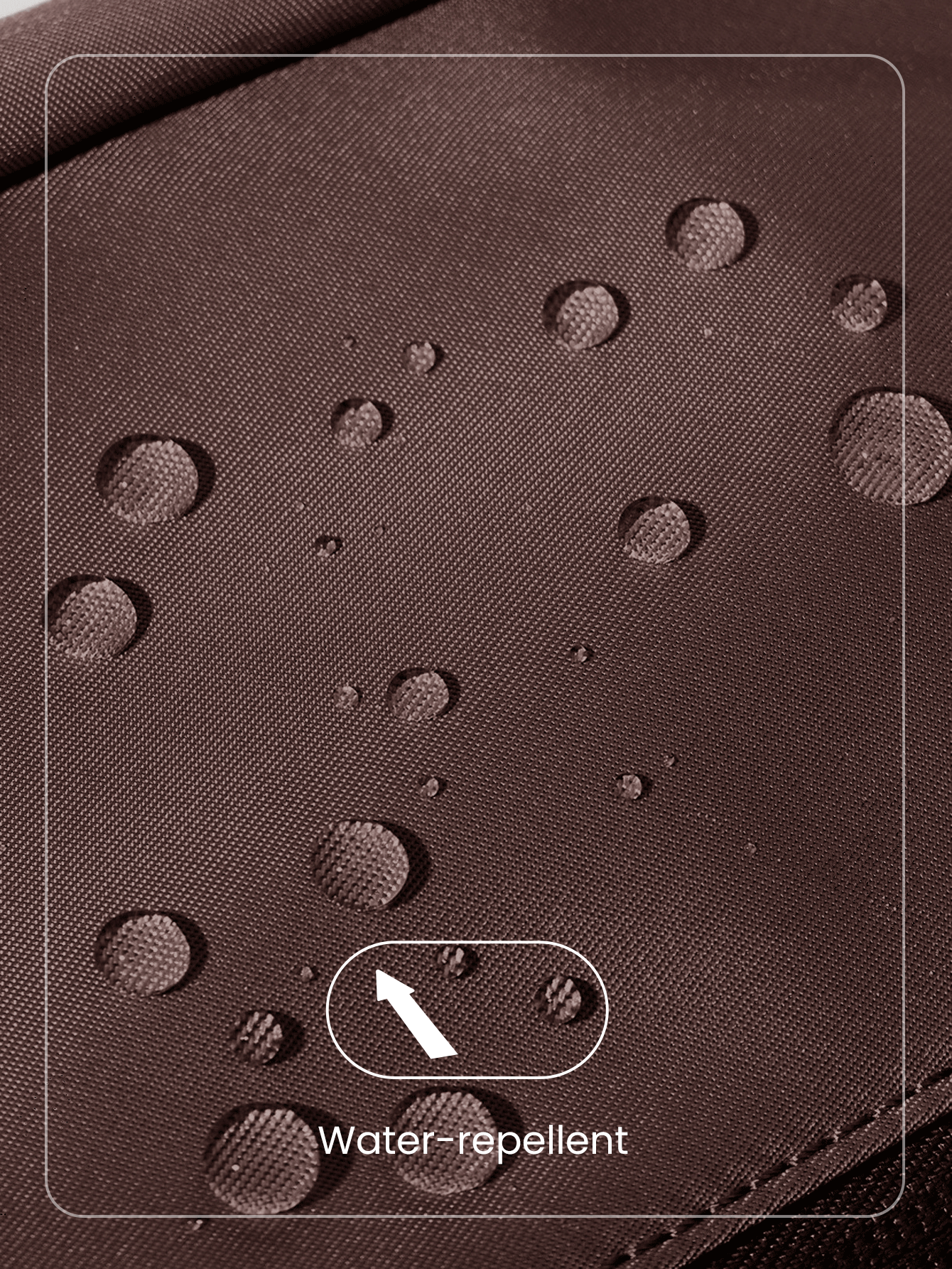 GLOWMODE Tiny Titan Nano Belt Bag Daily Casual - Brown - View 6