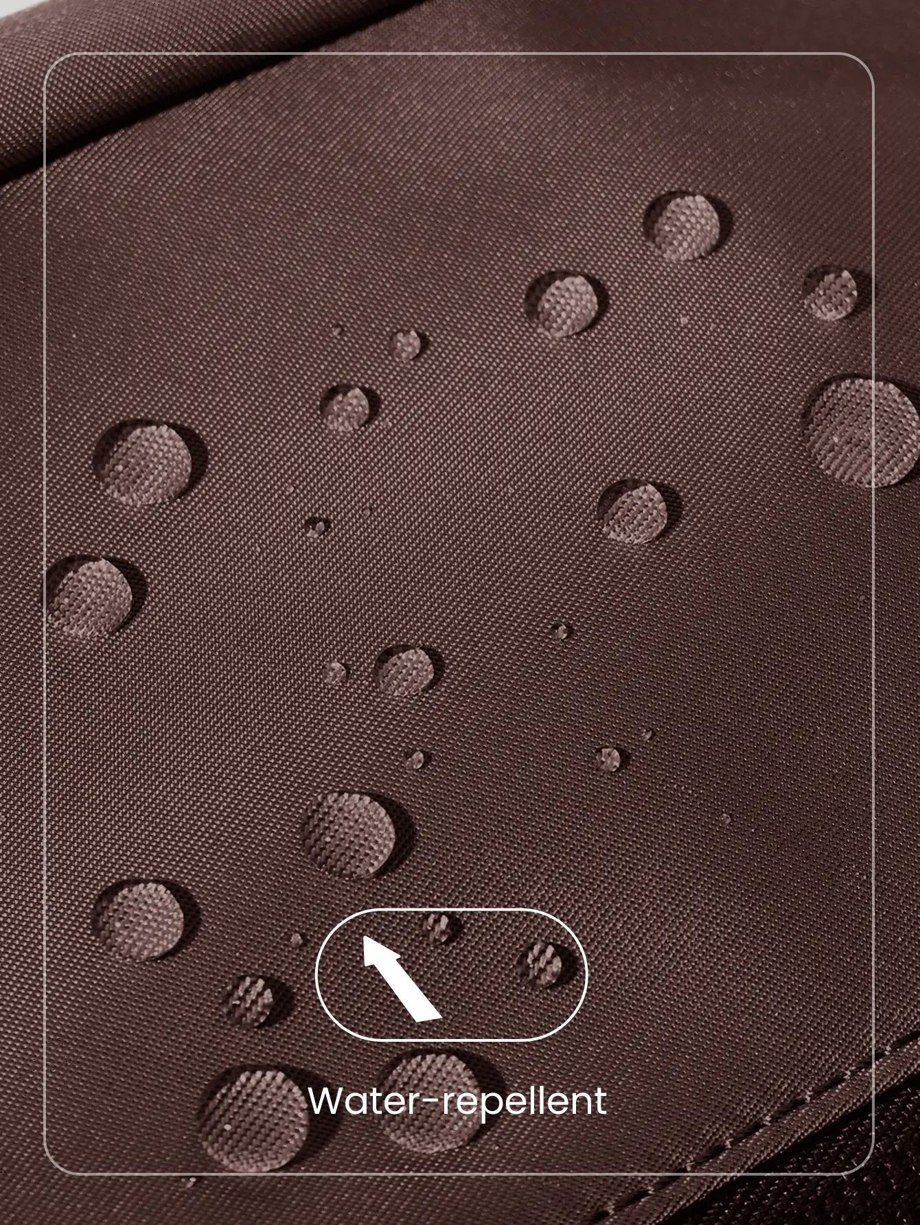 GLOWMODE Tiny Titan Nano Belt Bag Daily Casual - Brown - View 6