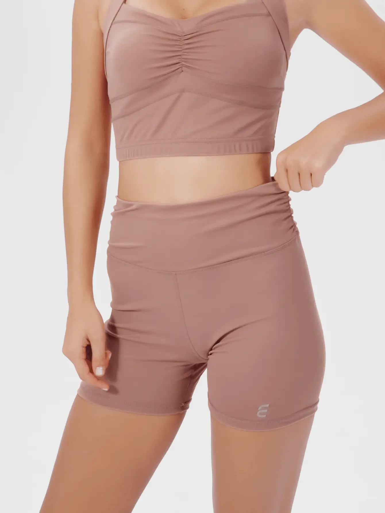 Eassivo Eassivo 全新多功能户外跑步健身运动短裤 - 藕粉色 - 查看 5