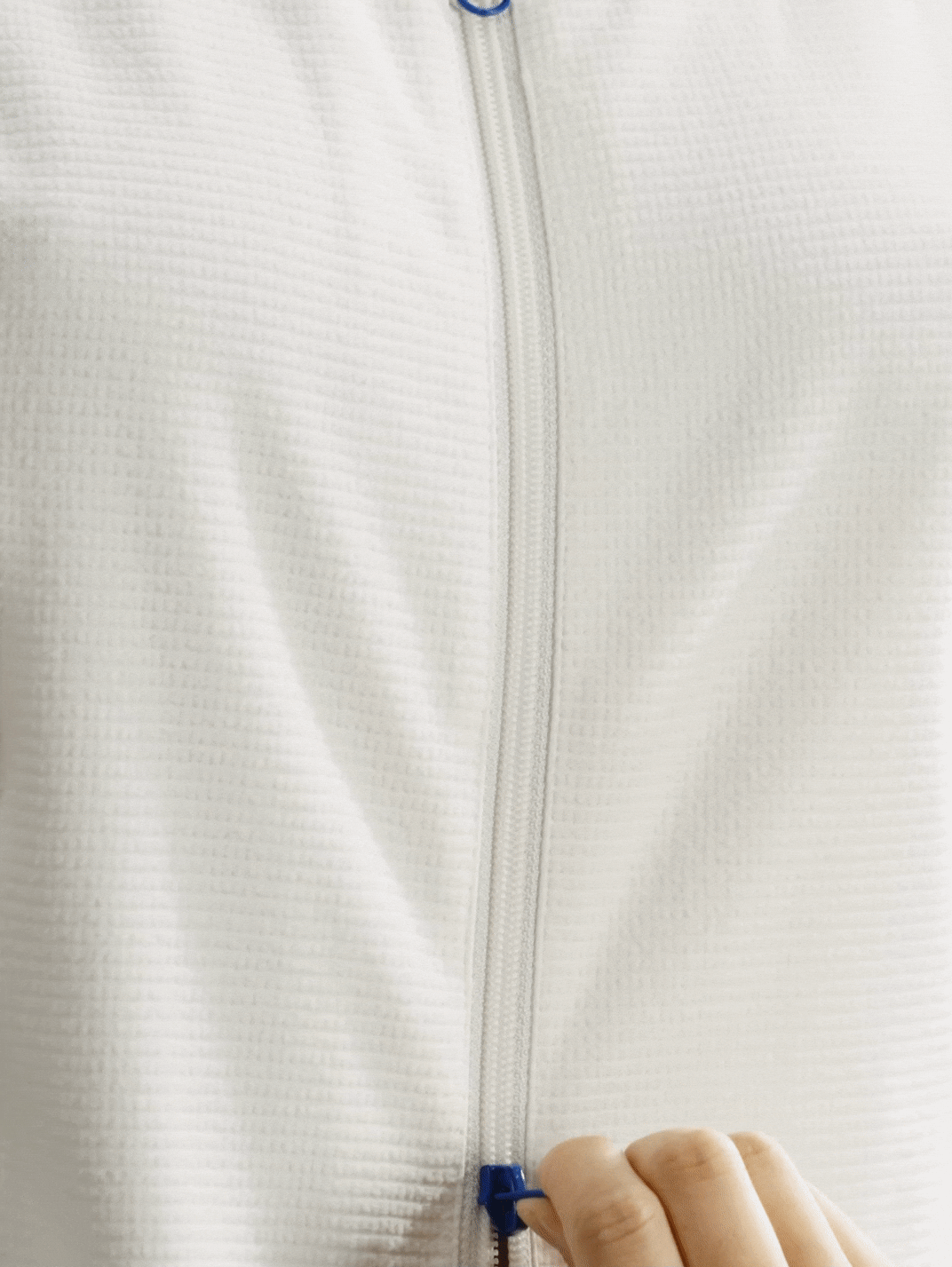 In My Nature 女士立领短袖拉链休闲户外背心夹克徒步旅行女装 - 白色 - 查看 2