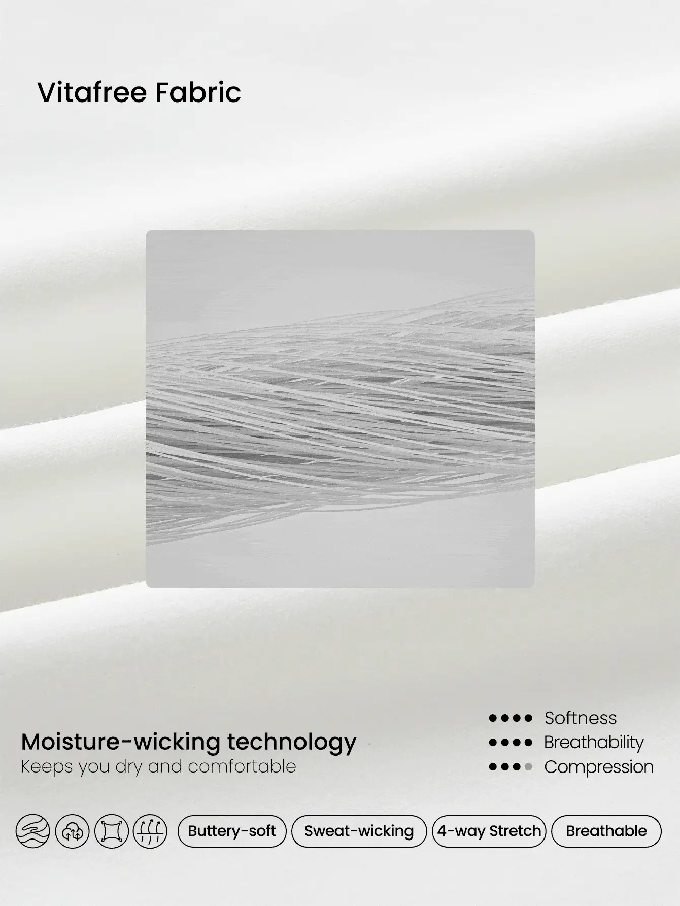 GLOWMODE Slim Fit Warm Waist Length 1/4 Zip Knit Long-Sleeve Top With Thumbholes Running Jogging Hiking Gym Training Daily Active Wear Sweat-Wicking - White - View 6