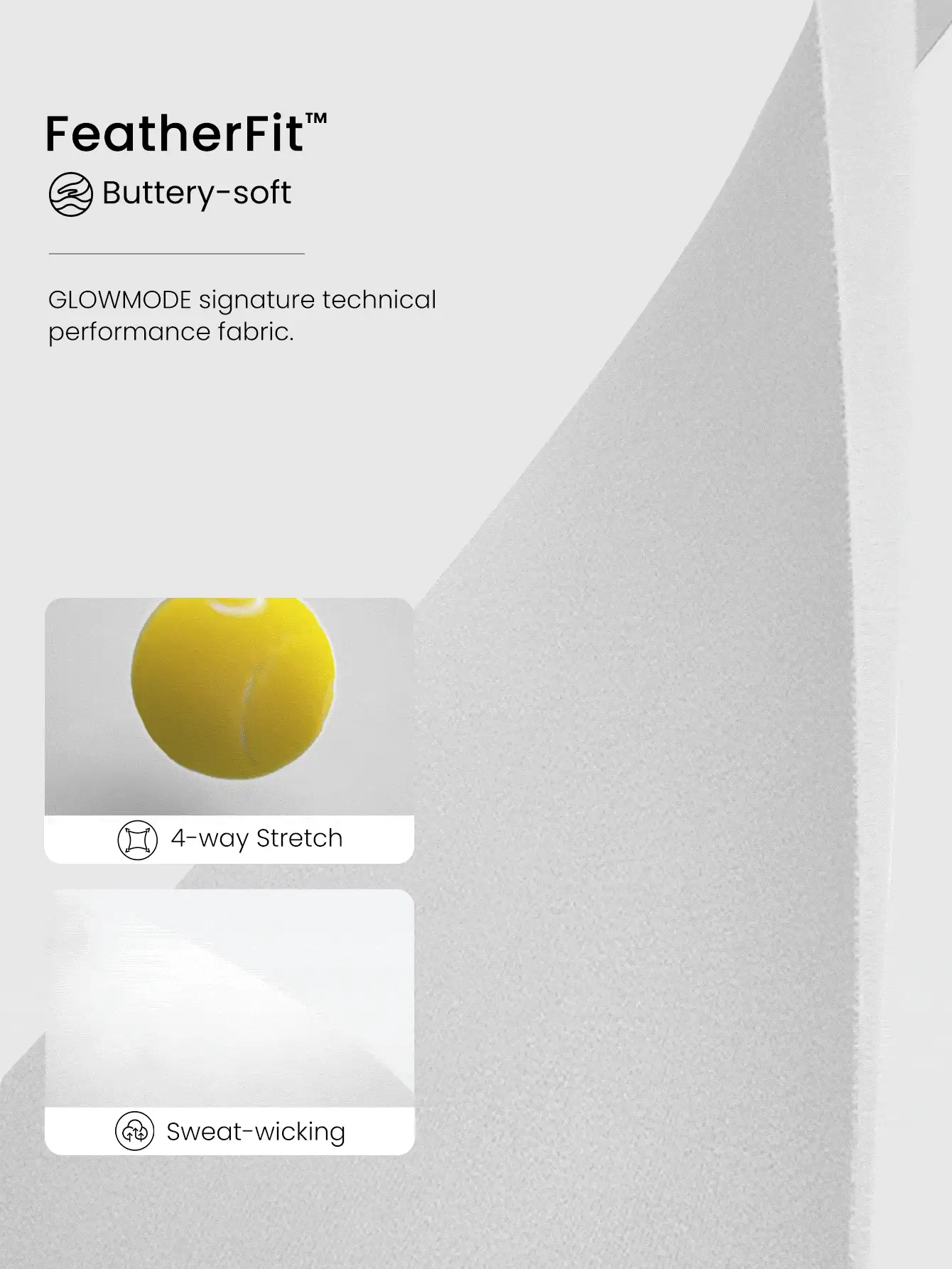 GLOWMODE FeatherFit™ Split Decision 2-In-1 Reversible Wear Buttery-Soft Stretchy Sweat-Wicking Tie-Waist Long Sleeve Top Yoga Pilates Studio Daily Casual - White - View 7