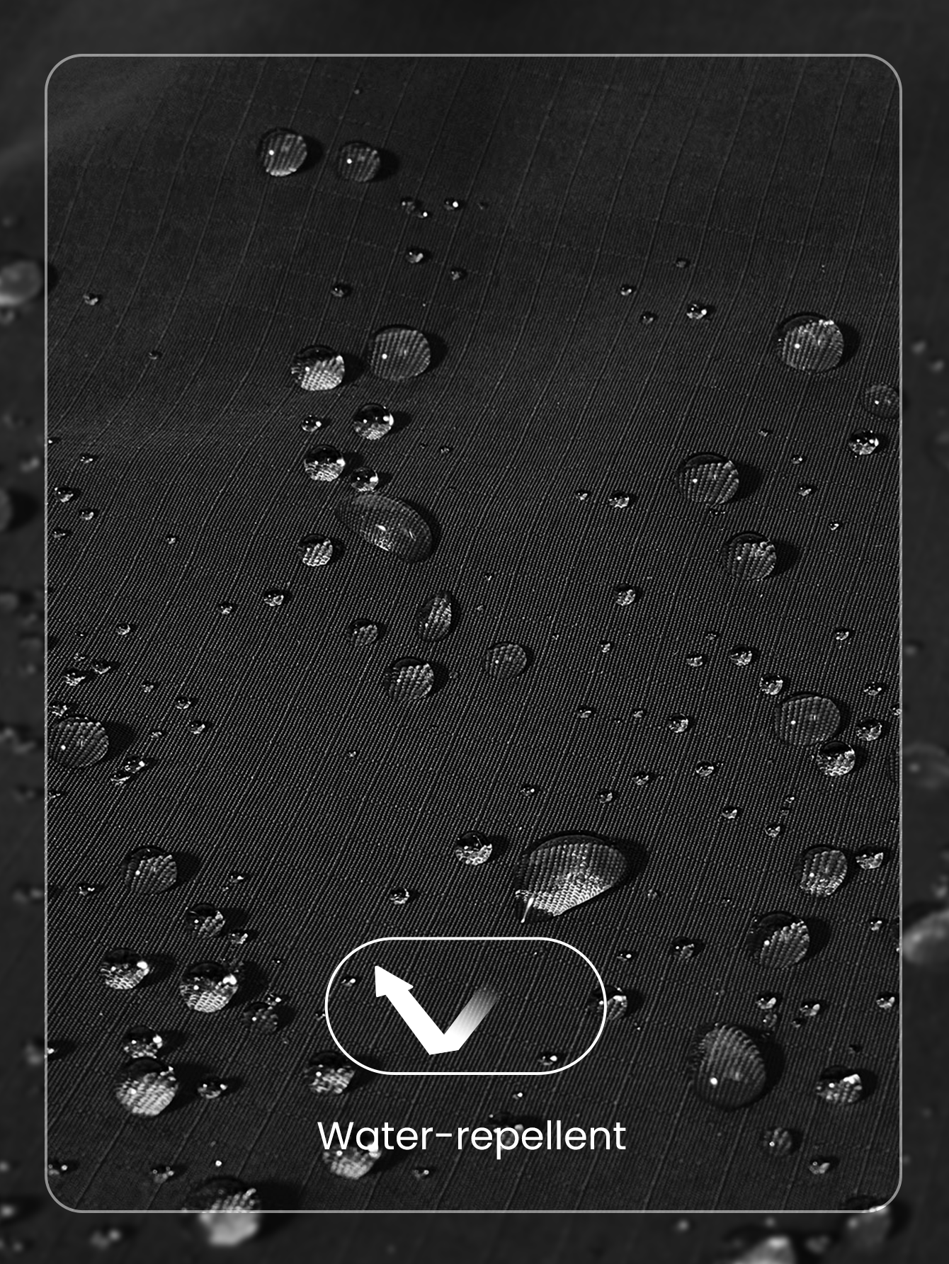 GLOWMODE 20升防水磁吸肩带拉链口袋可调节反光单肩包日常休闲 - 黑色 - 查看 7