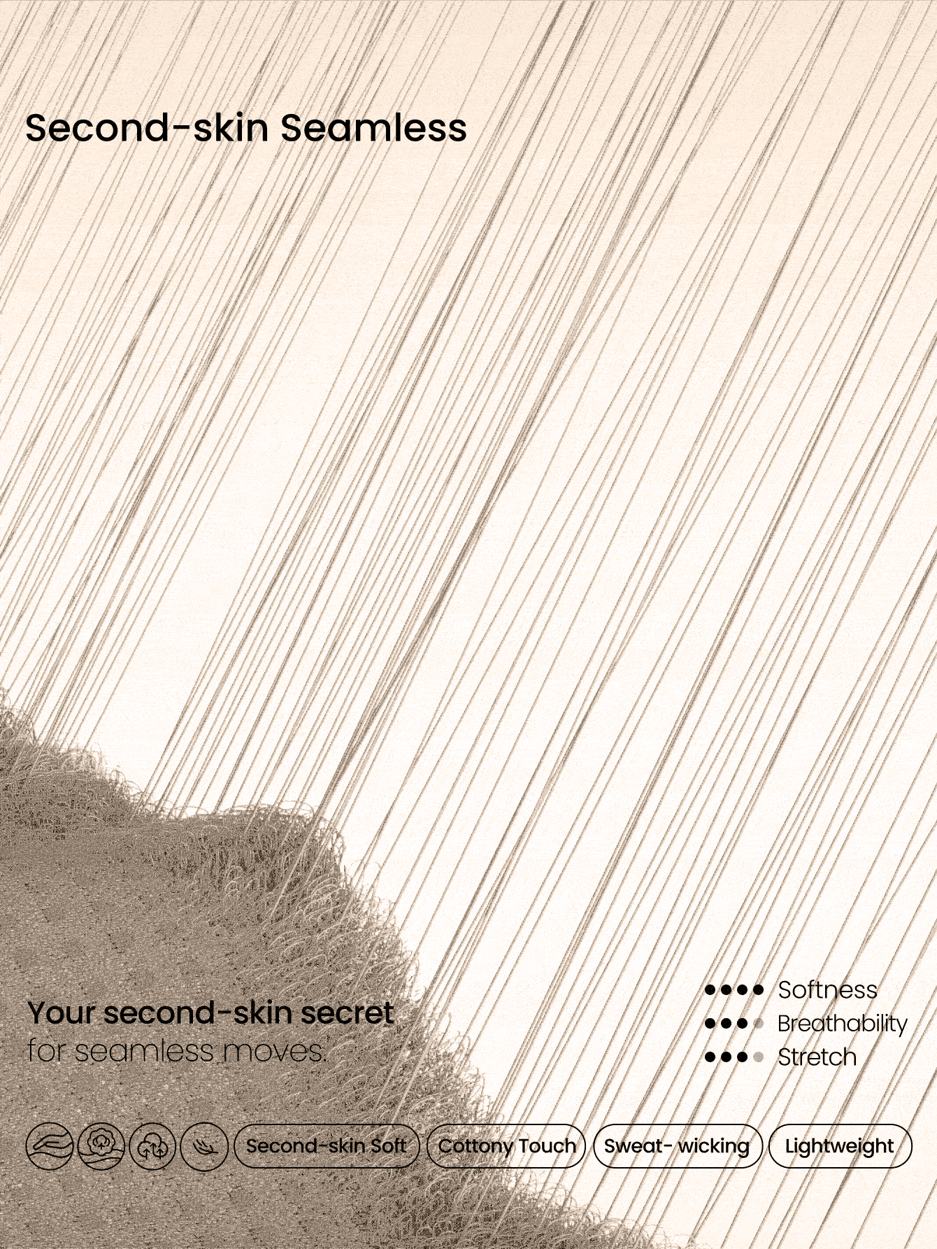 GLOWMODE Áo tank top dệt kim dáng ngắn, siêu mềm mại, không đường may, kiểu đan chéo, thấm hút mồ hôi, hở lưng, có mút ngực tháo rời, cổ vuông, thích hợp cho chạy bộ, tập luyện thể dục cường độ trung bình. - Màu Khaki - Xem 4