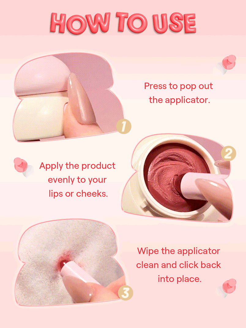 SHEGLAM Bounce Putty Pocket Lip Pot-Tomato Tango Lip Combo Brand Beauty Makeup Face Paint Cosmetic For Women Girls Perfect For Winter Spring Ideal For Y2K Fancy Fashion Suitable For Birthday Valentine'S Day Gift Rave Party Ready Best Color - Tomato Tango - View 8