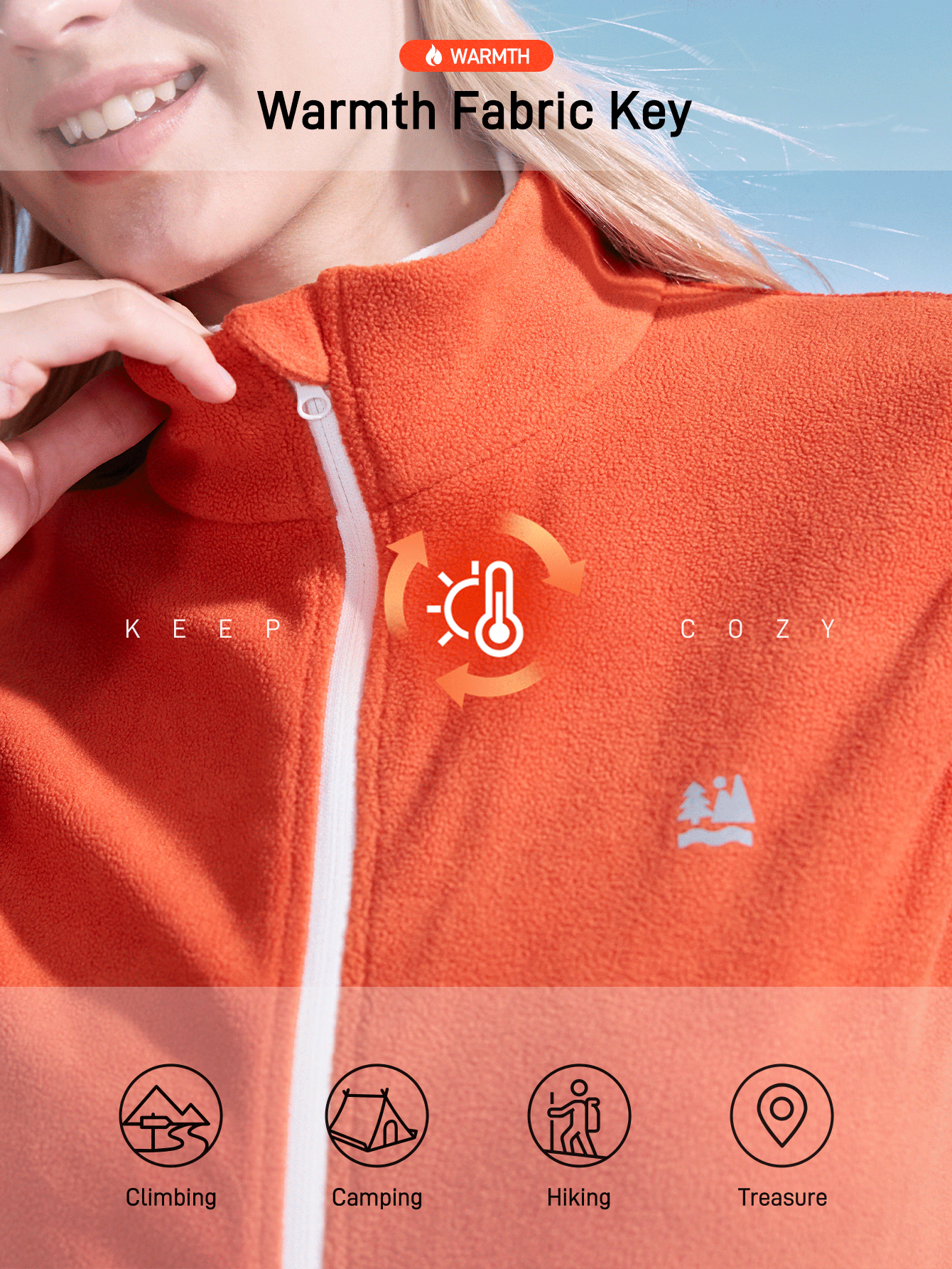 In My Nature Veste sans manches zippée de couleur contrastée pour femmes, veste décontractée pour l'extérieur. Gilet polaire pour femmes, tenue de ski pour femmes, gilet de randonnée pour femmes, gilet d'extérieur pour femmes, gilet de ski pour femmes