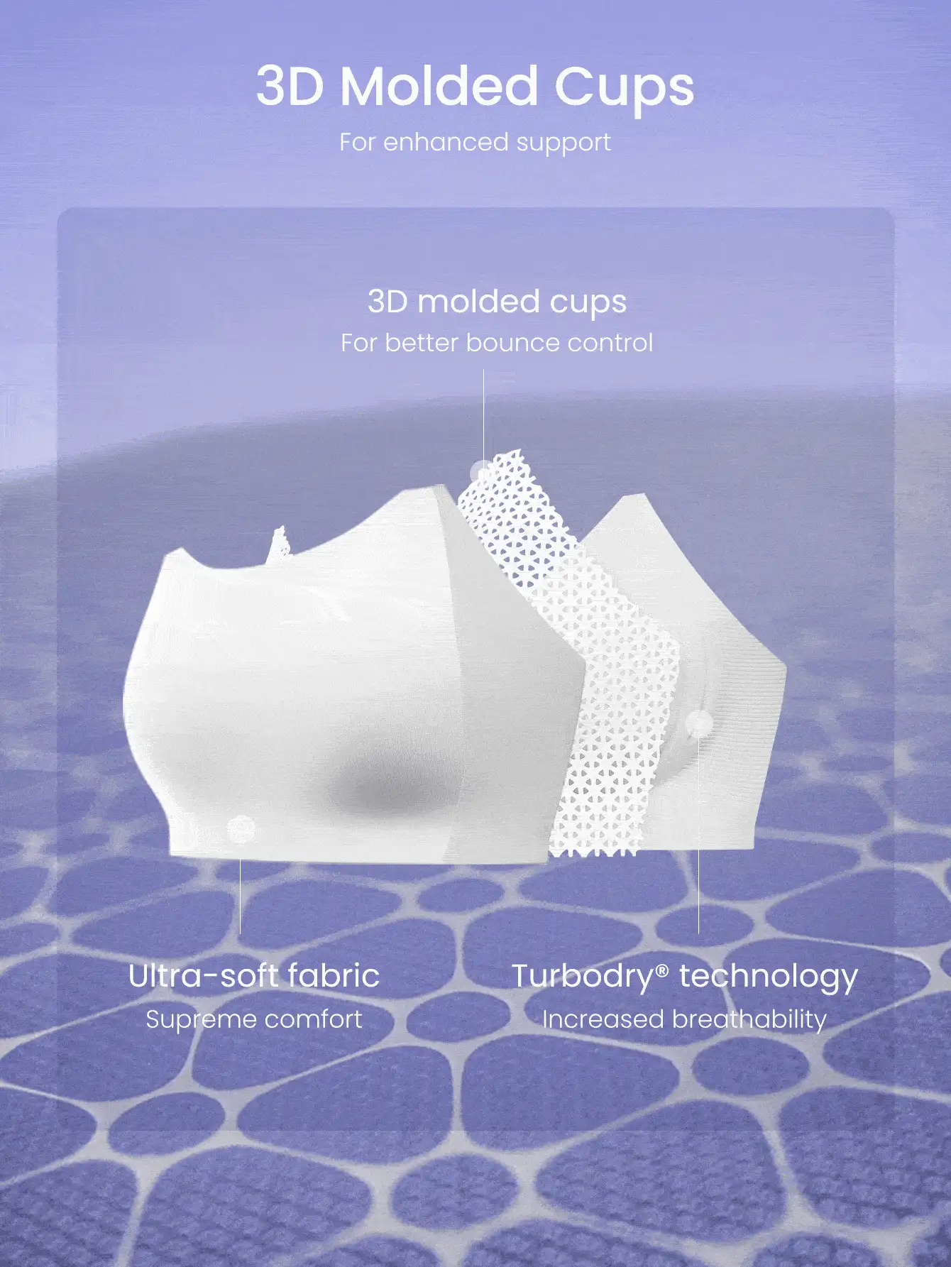 Sutiã Esportivo de Alto Impacto com Tiras em X, Decote em U, Fivela nas Costas, Perfurado, que Absorve a Transpiração, com Suporte, para Corrida, Academia, Treinamento Diário