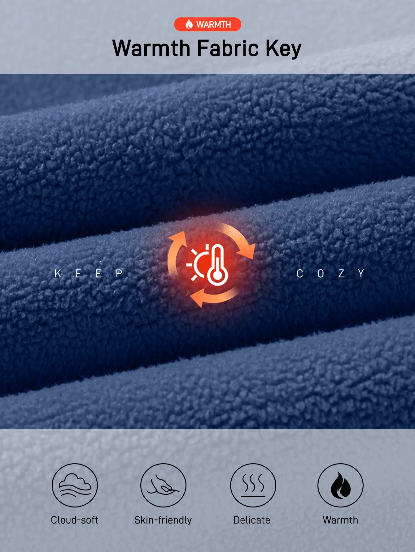 In My Nature 女士纯色拉链长袖抓绒外套