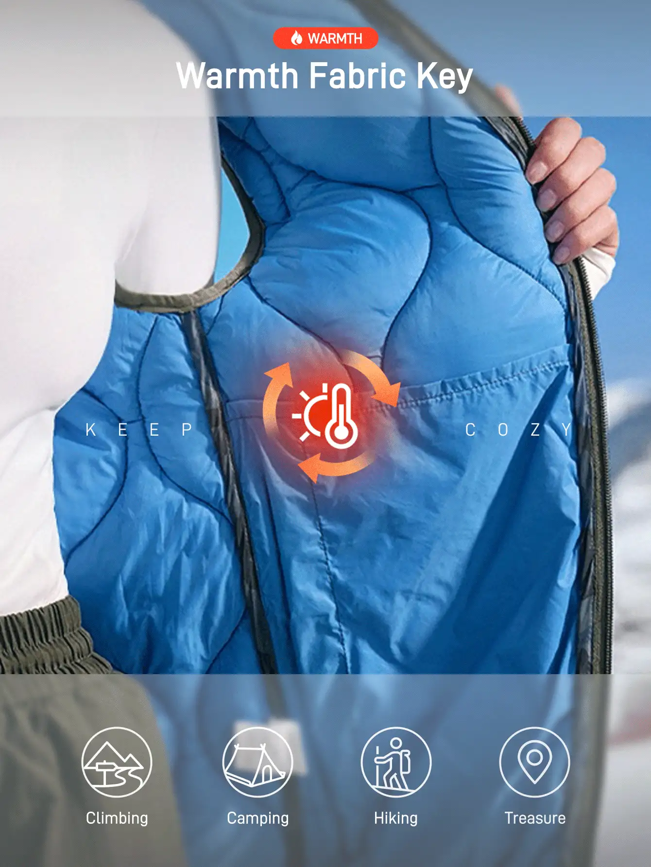 In My Nature Vestes matelassées pour femmes, doudounes, gilets matelassés, manteaux d'hiver, vestes d'hiver épaisses et chaudes, gilet d'hiver, veste décontractée et de plein air pour femmes, veste de randonnée pour femmes, veste décontractée, manteaux thermiques, veste d'automne-hiver, veste épaisse GARDEZ VOUS AU CHAUD, manteaux d'hiver pour femmes, veste et gilet de sport