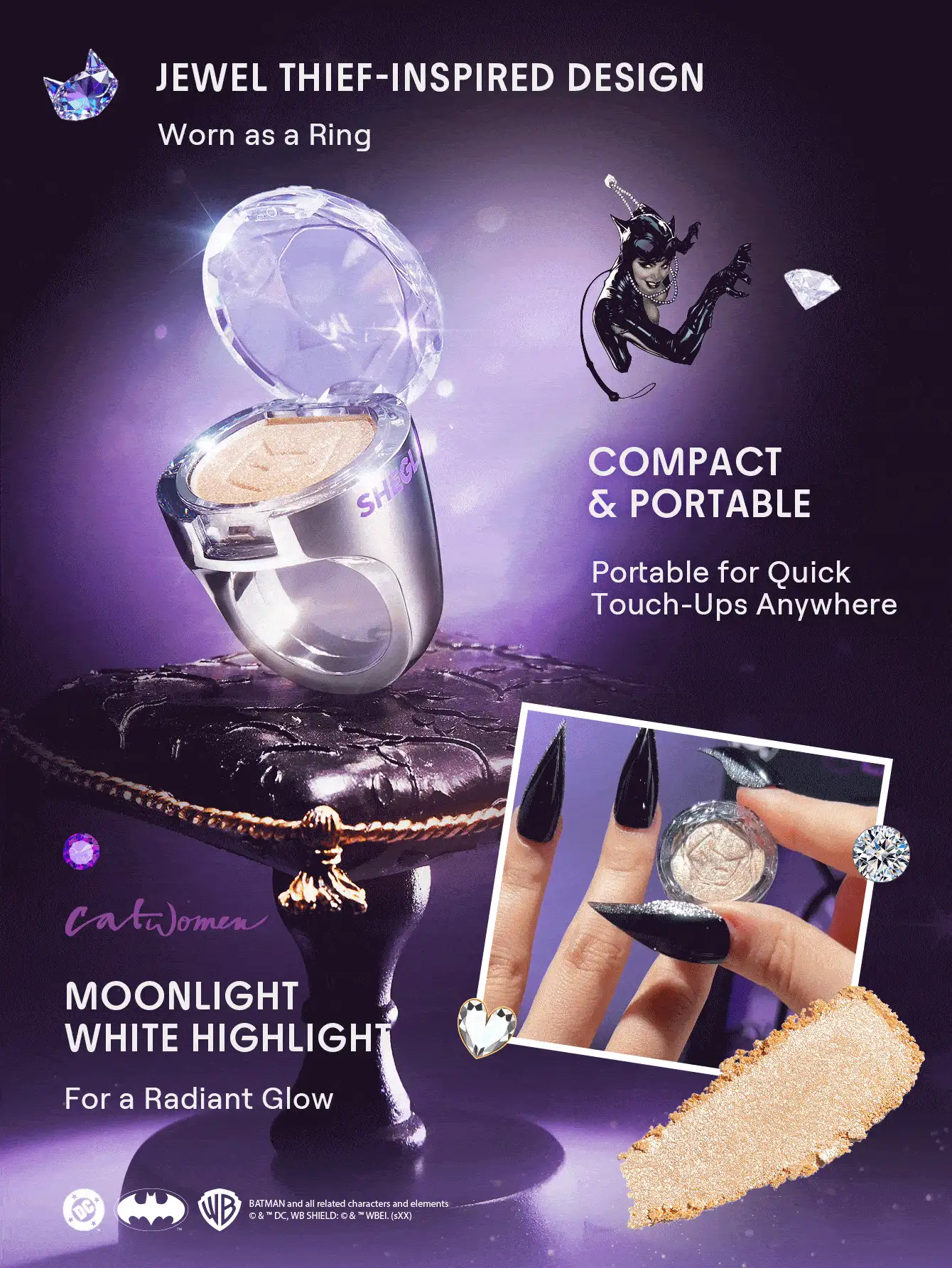CATWOMAN™ | SHEGLAM Full Collection Set - Full Collection Set - View 6