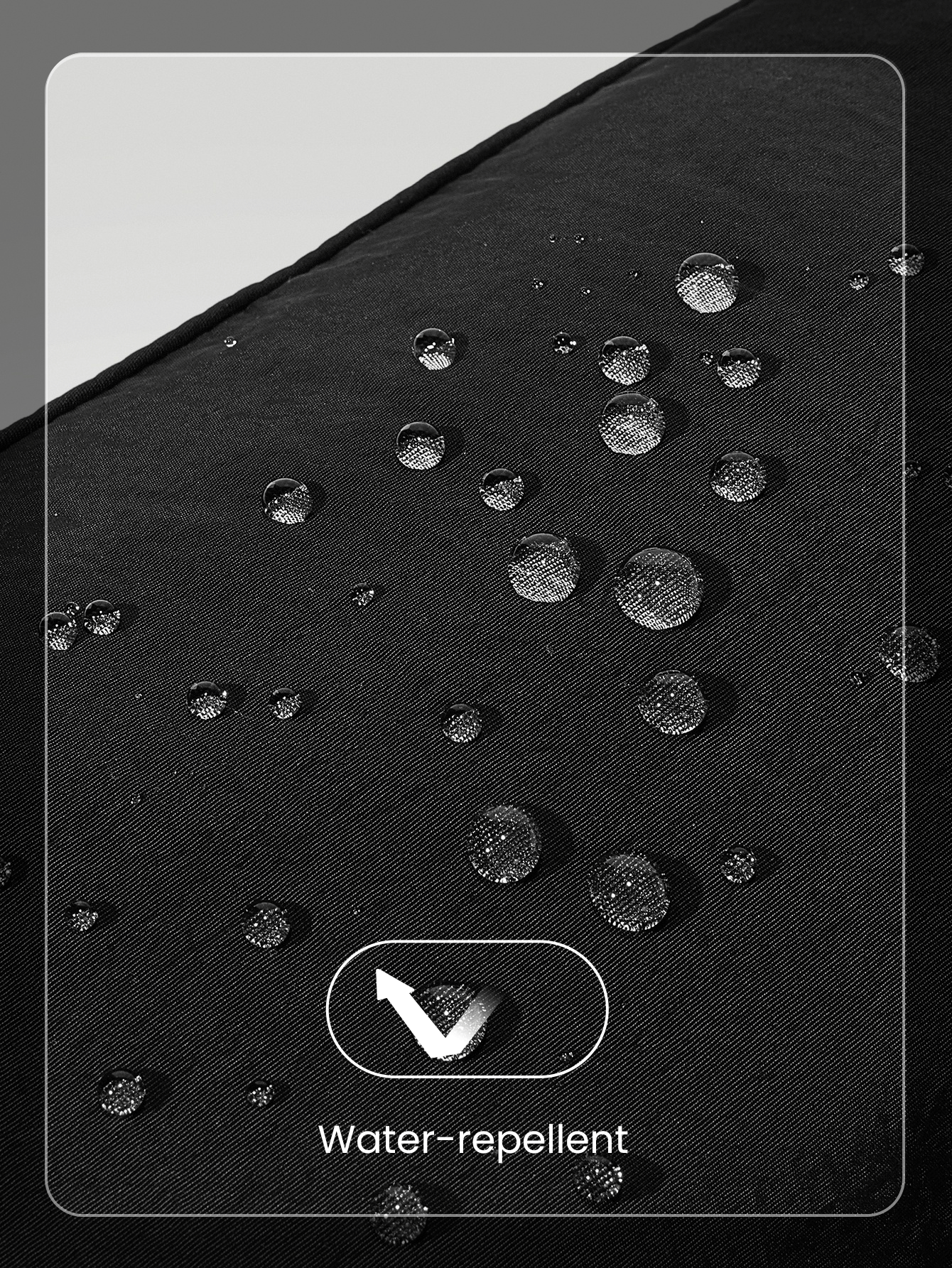 GLOWMODE 适合健身房的轻便单肩包 - 黑色 - 查看 6