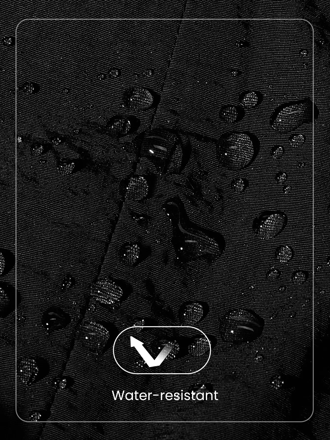 GLOWMODE Shade And Shine Water-Resistant Sweat-Wicking Reflective Logo 4-Panel Airy Mesh Active Hat Cap Gym Workout Hiking Running Outdoors Daily Active - Black - View 7