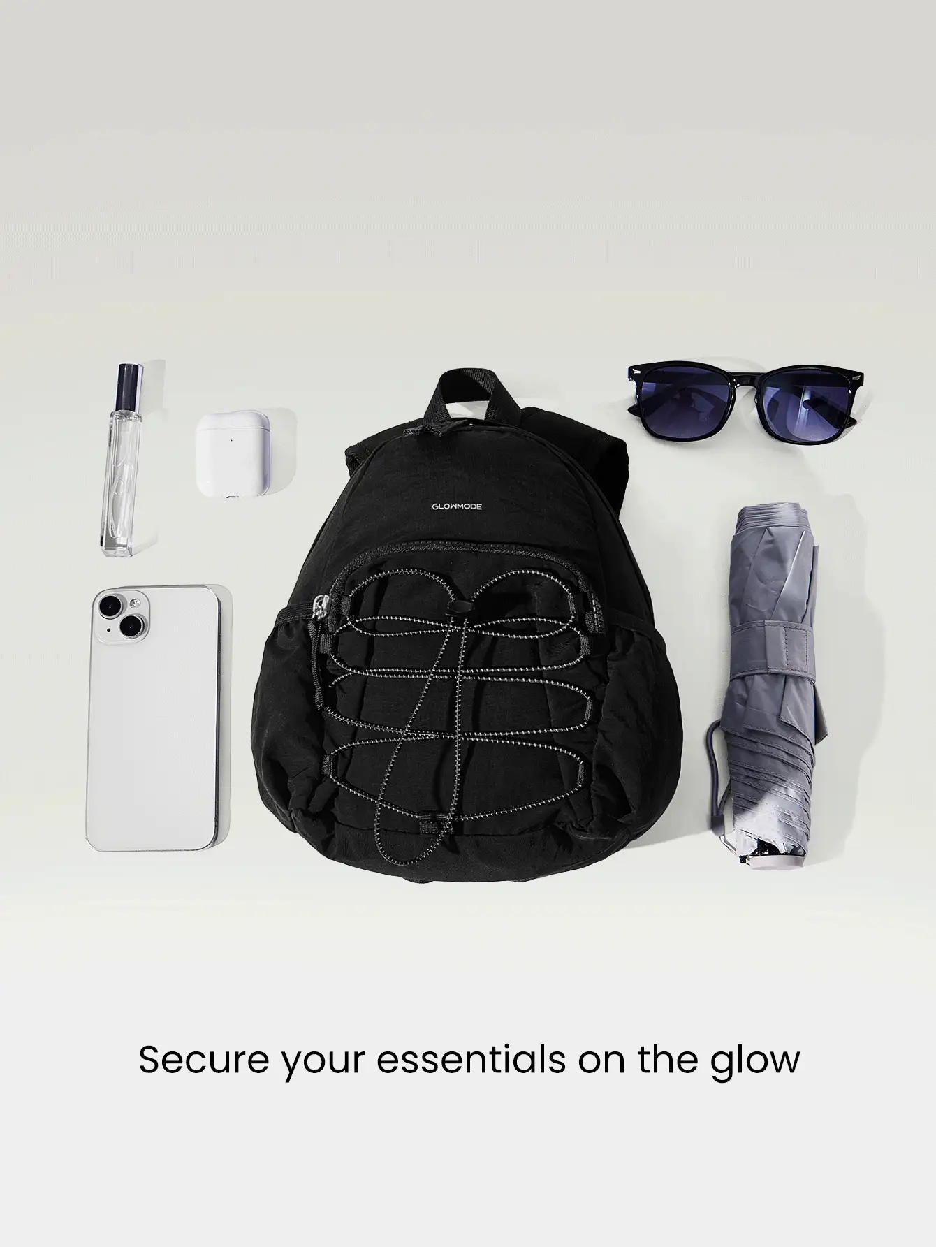 GLOWMODE 5 升 侧面外部口袋 反光可调节肩带 小背包 日常休闲装