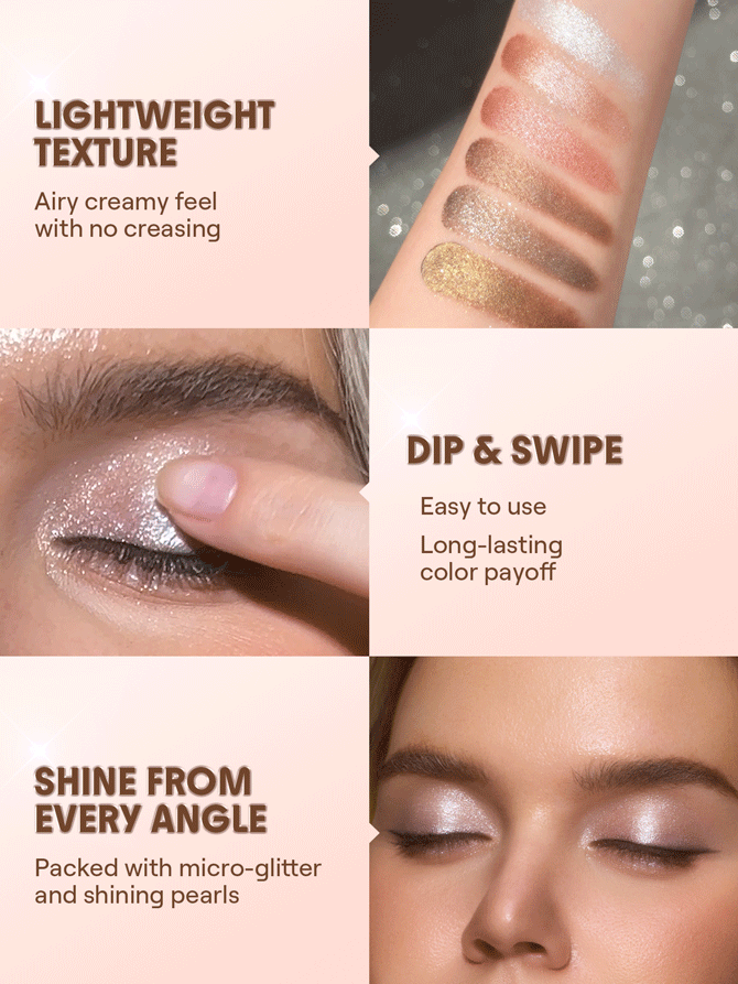 SHEGLAM Starstruck PhấN MắT DạNg Kem Hũ-Sable ThươNg HiệU LàM đẹP Trang đIểM Mỹ PhẩM Cho Phụ Nữ Và Cô GáI HoàN HảO Cho MùA Hè MùA XuâN Lý TưởNg Cho Y2K ThờI Trang Sang TrọNg Phù HợP Cho Sinh NhậT NgàY CủA Mẹ Quà TặNg TiệC SẵN SàNg MàU SắC TốT NhấT - Sable - Xem 5