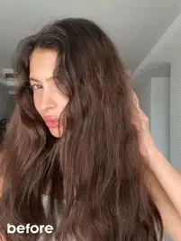 SHEGLAM HAIR On The Glow 1-Minute Airy Hair Sorbet – 70 g, feuchtigkeitsspendende Leave-In-Haarspülung, Leave-In-Creme mit Hitzeschutz beim Styling, ohne Ausspülen und ohne Kleckern, leicht und nicht fettend, schwerelose Sorbet-Textur, Dual-Power-Formel, Schutz und Reparatur für leicht geschädigtes, zu Frizz neigendes Haar Geburtstag Geschenk Rosa Stimmung Bilden Party Strand Reisen Camping Schule Campus Festivals Rose Gegenwärtig Mädchen Charme Am besten Frauentag Liebe dich selbst Frühling Haarpflege - Mauve - Übersicht 3