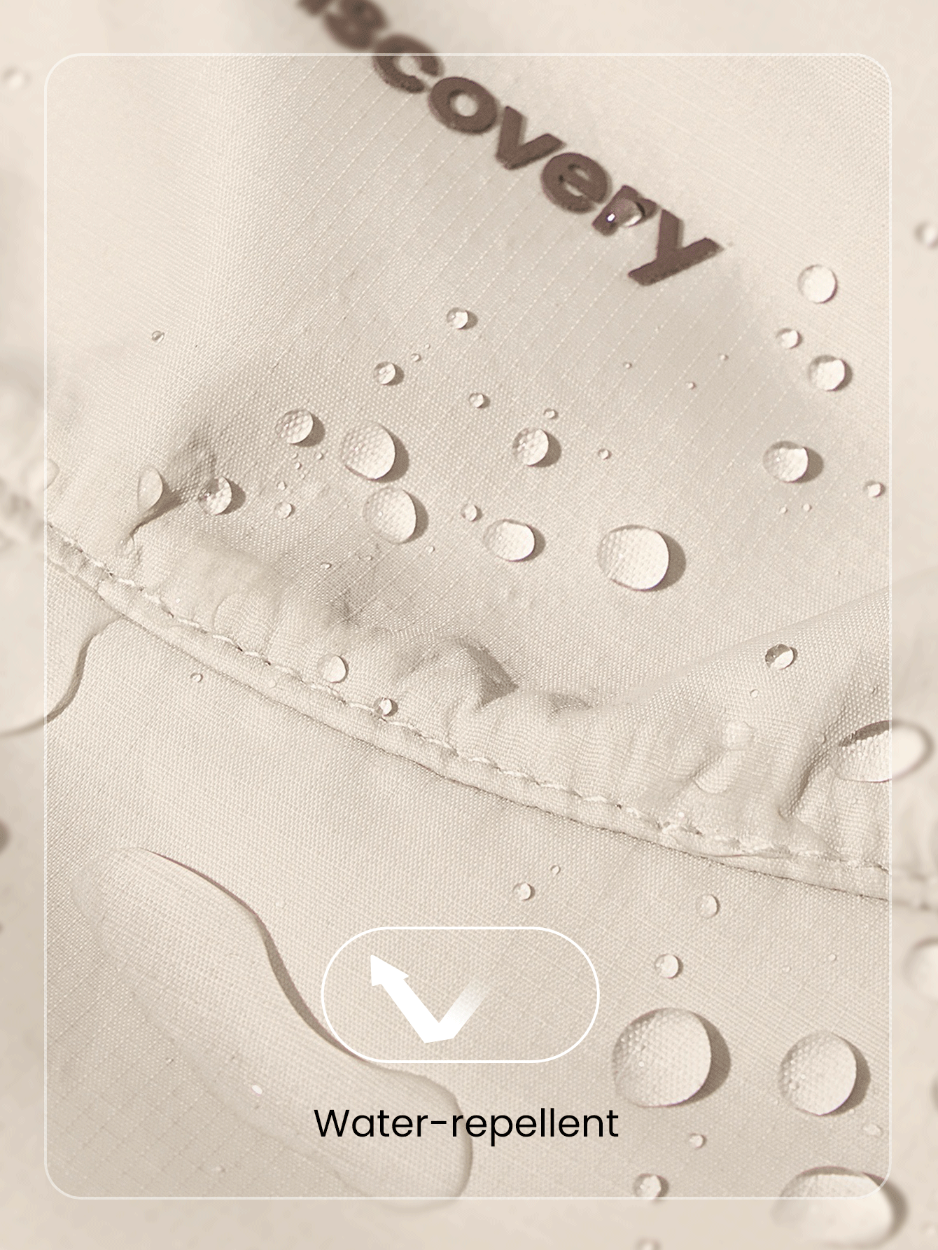 GLOWMODE Gorra X Discovery con borde y corona sin estructura, transpirable, de secado rápido, impermeable, con cordón reflectante ajustable y doble cara, ideal para senderismo, actividades al aire libre, running y entrenamiento - Caqui - Añade 6